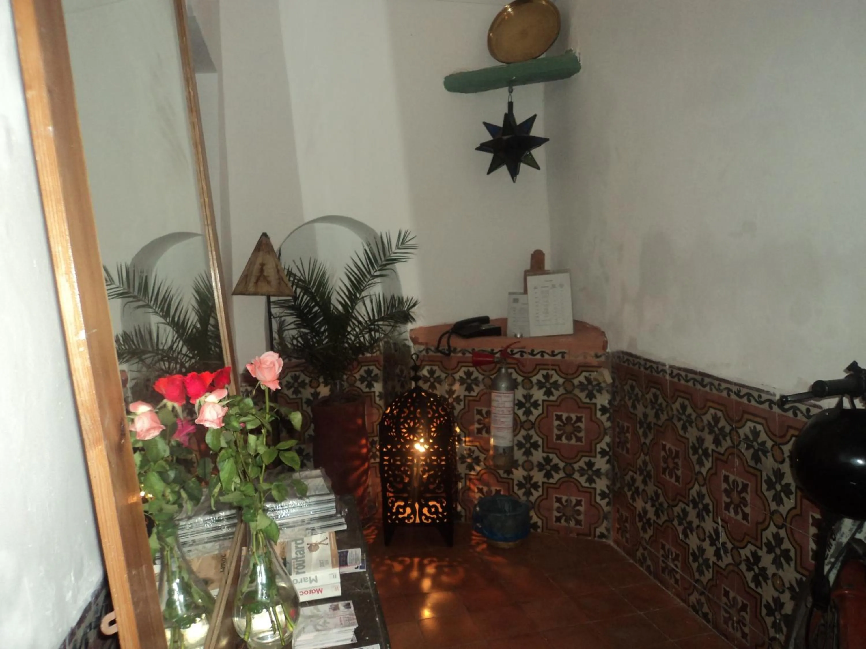 Decorative detail in Riad Dar Mchicha