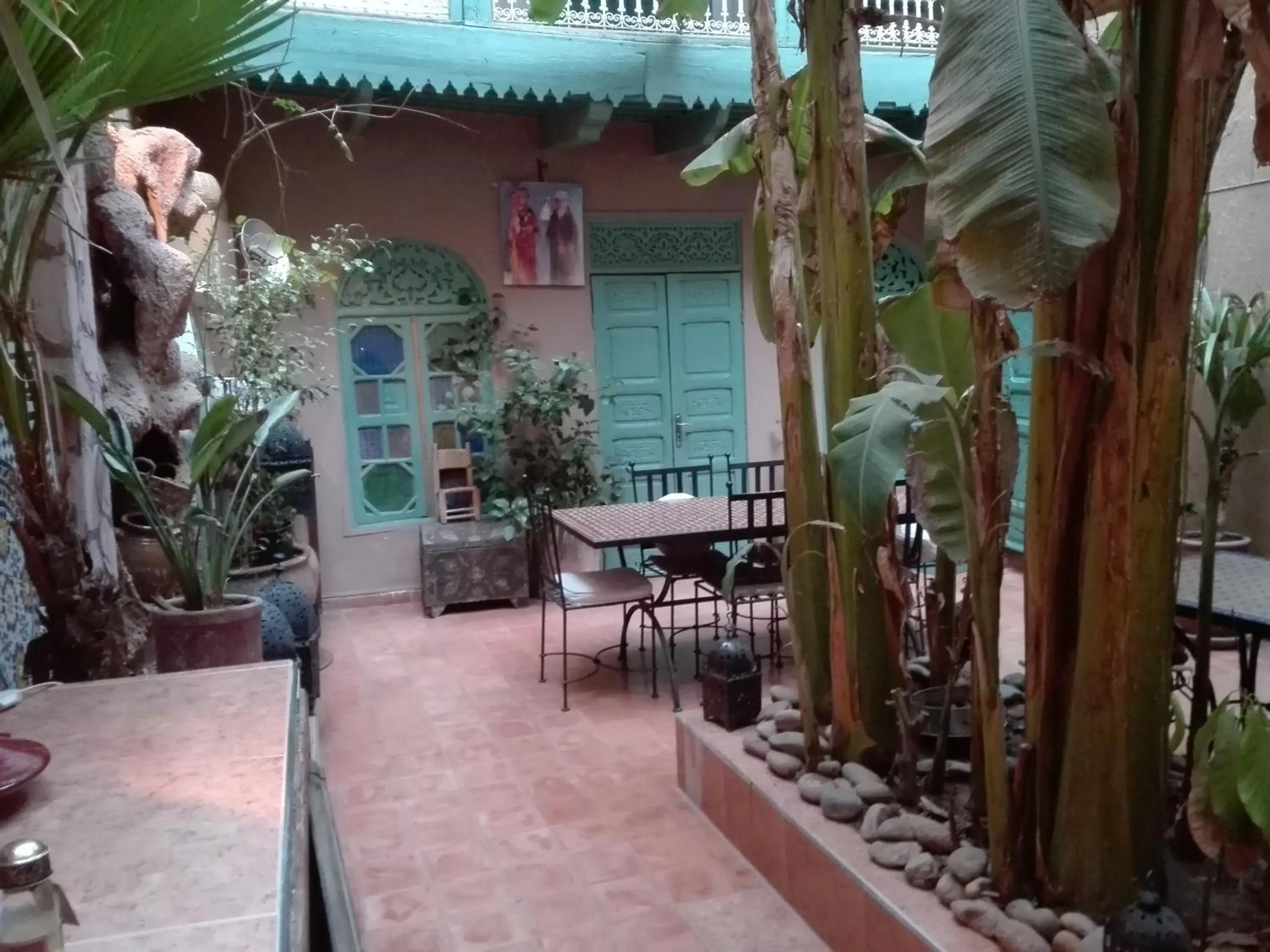 Decorative detail in Riad Dar Mchicha
