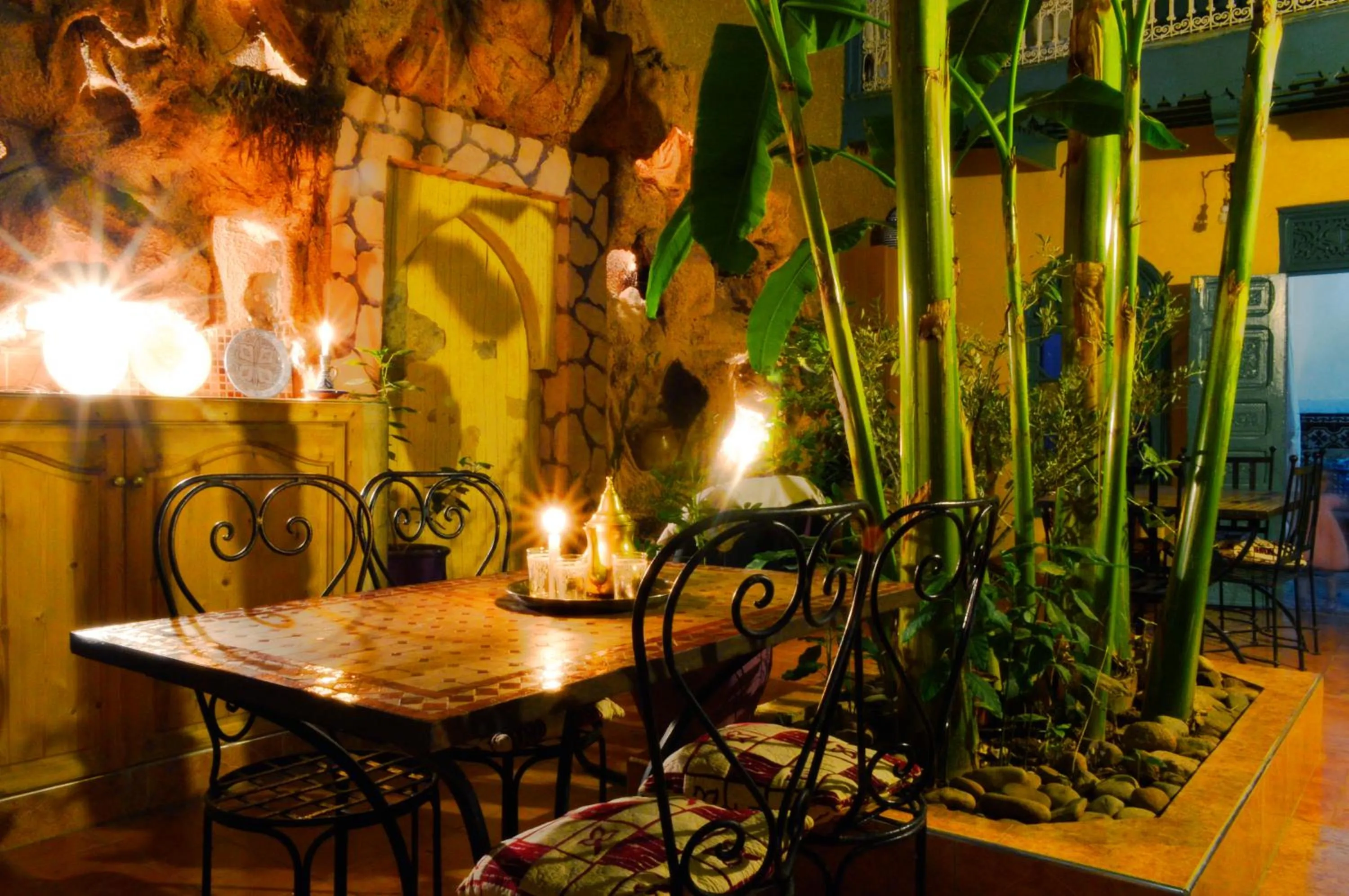 Patio in Riad Dar Mchicha