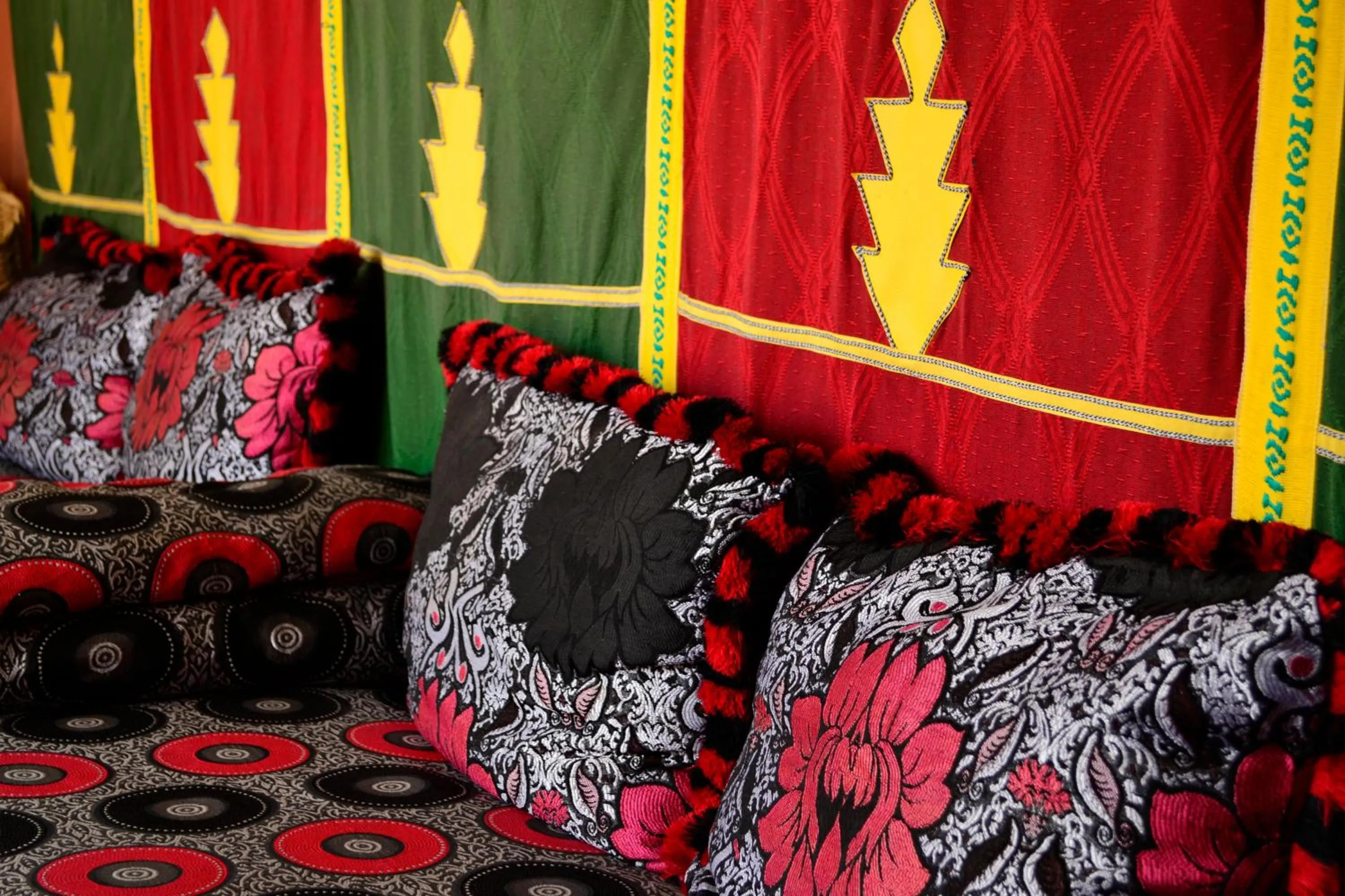 Decorative detail in Riad Dar Mchicha