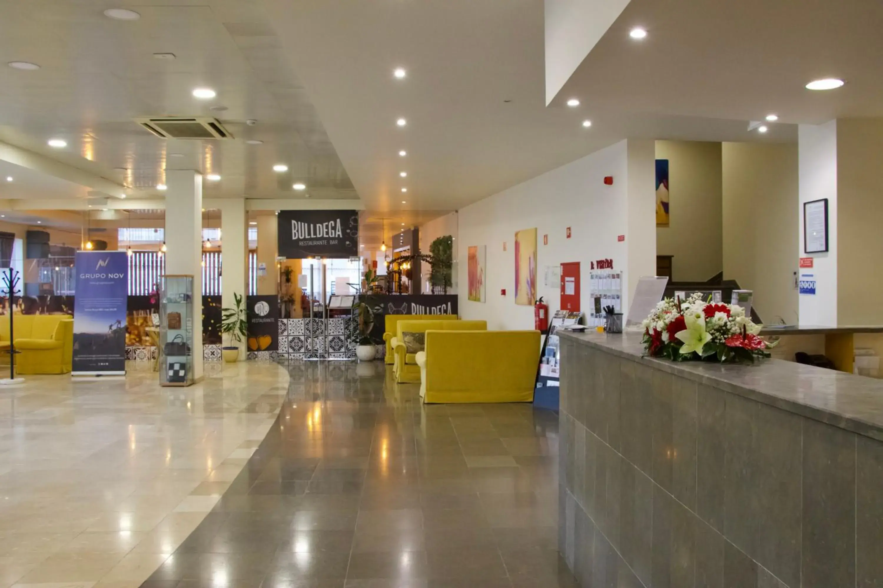 Lobby or reception in Hotel Eurosol Alcanena Lobby or reception in Hotel Eurosol Alcanena