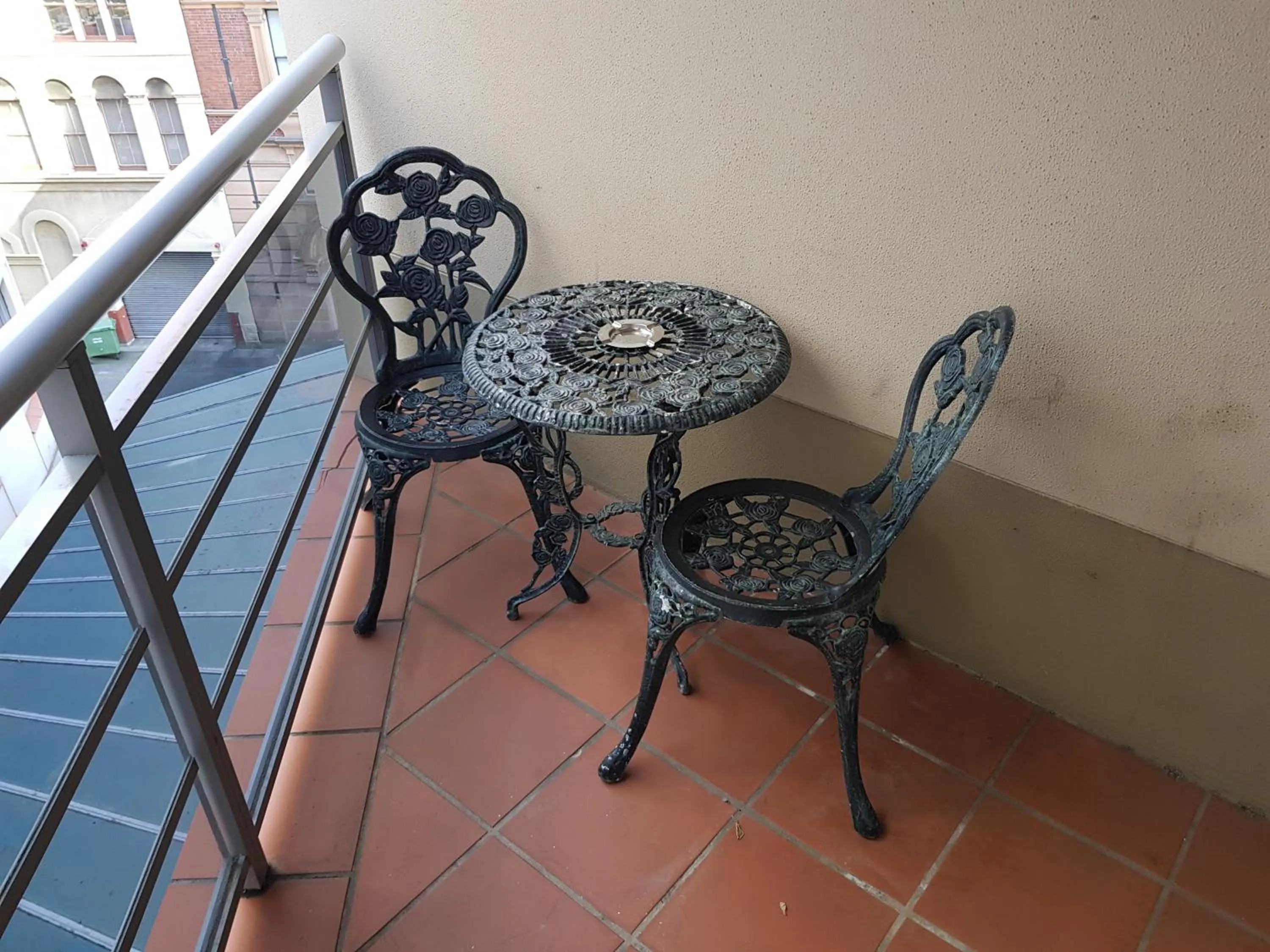 Patio in Accommodation Sydney Darling Harbour