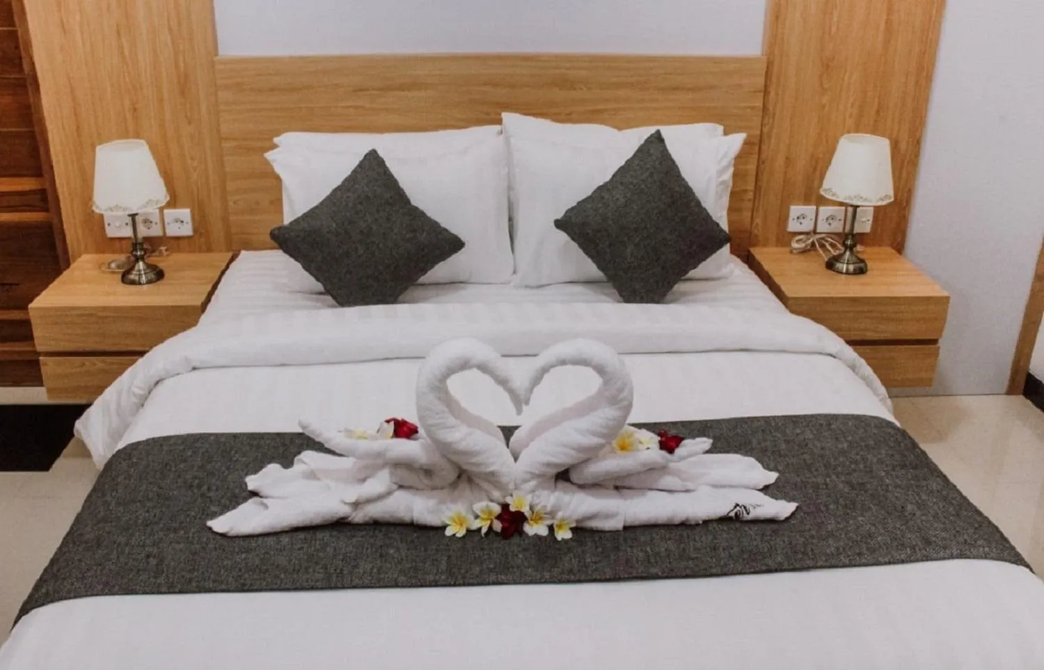 Bed in Sea Terras Suite and Luxury