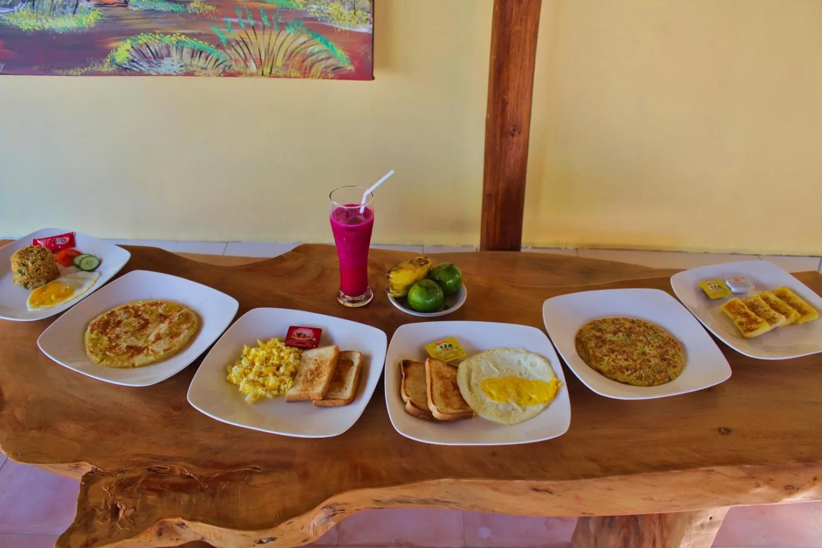 Continental breakfast in Sea Terras Suite and Luxury