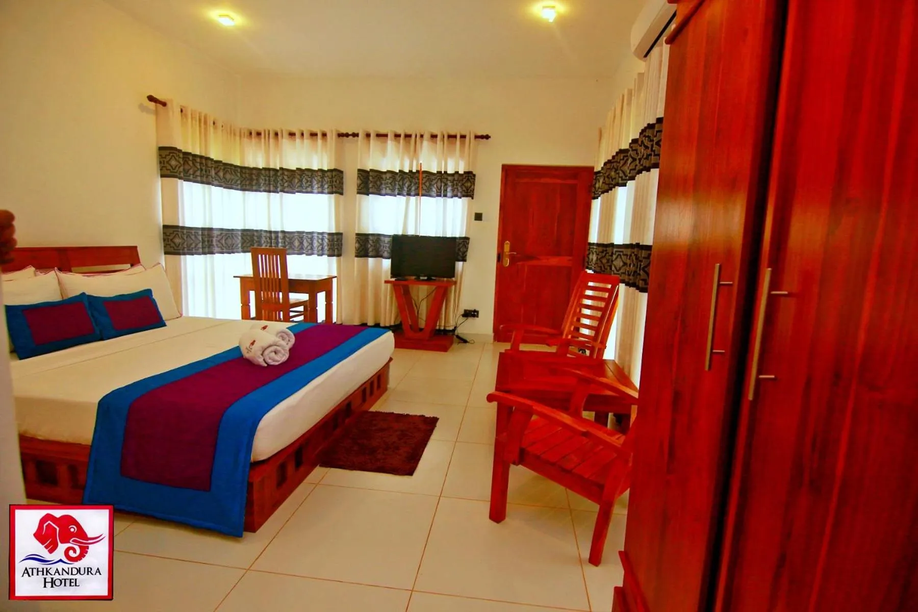 Bed in Athkandura Hotel