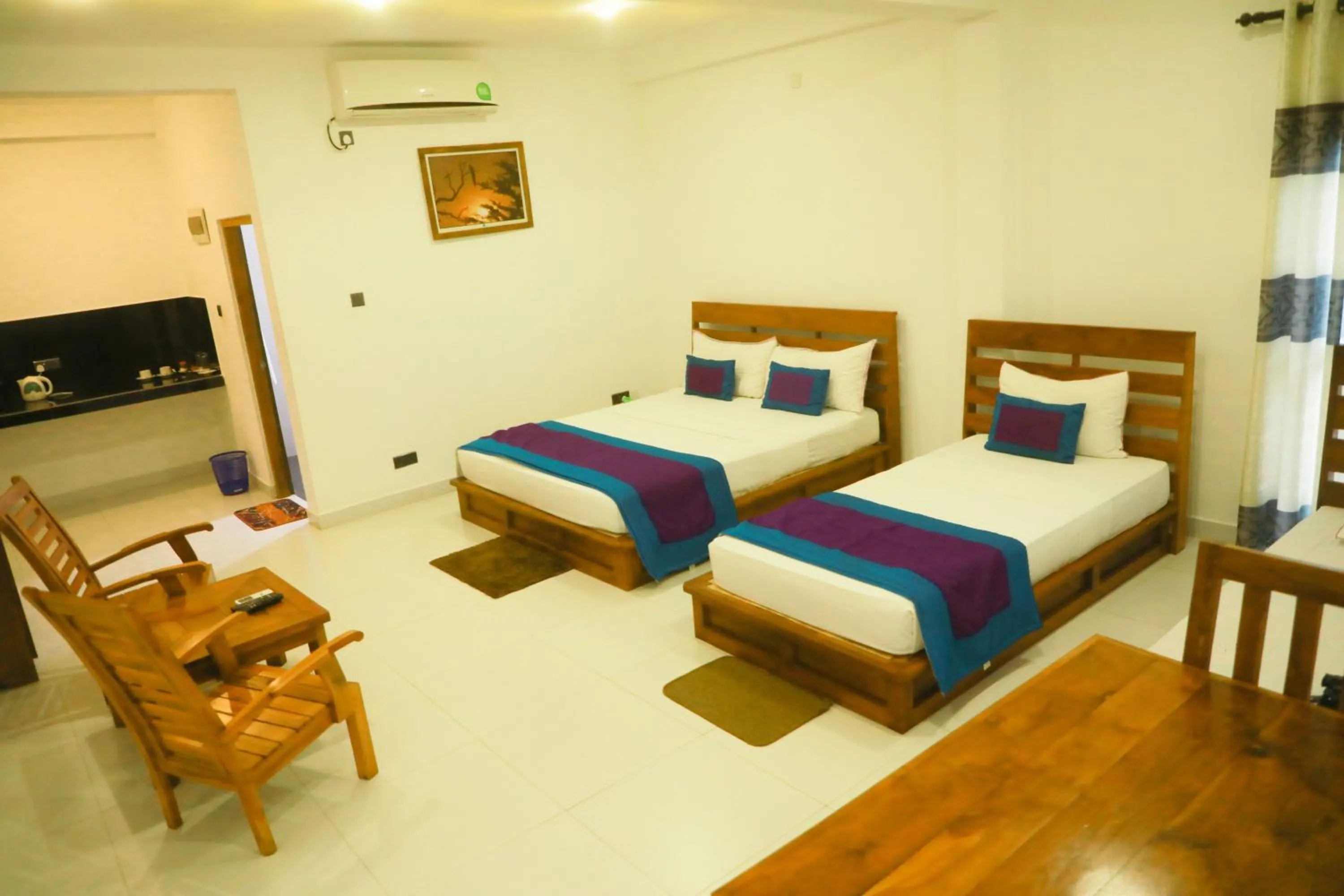 Bed in Athkandura Hotel