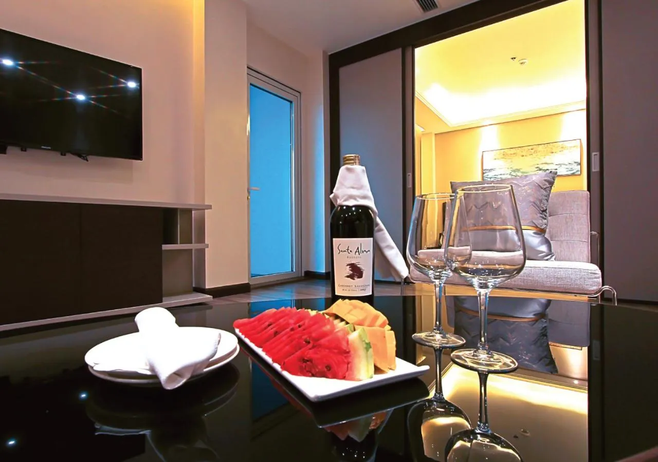 Living room in The Marison Hotel