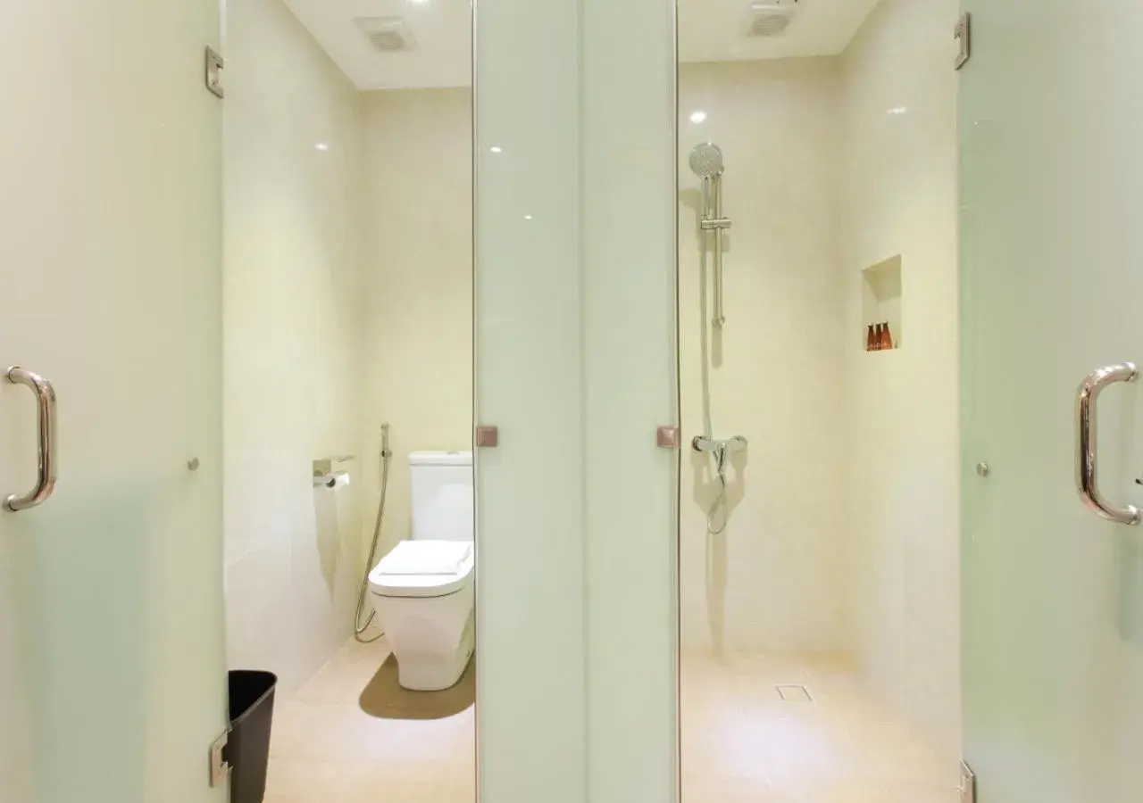 Bathroom in The Marison Hotel Bathroom in The Marison Hotel