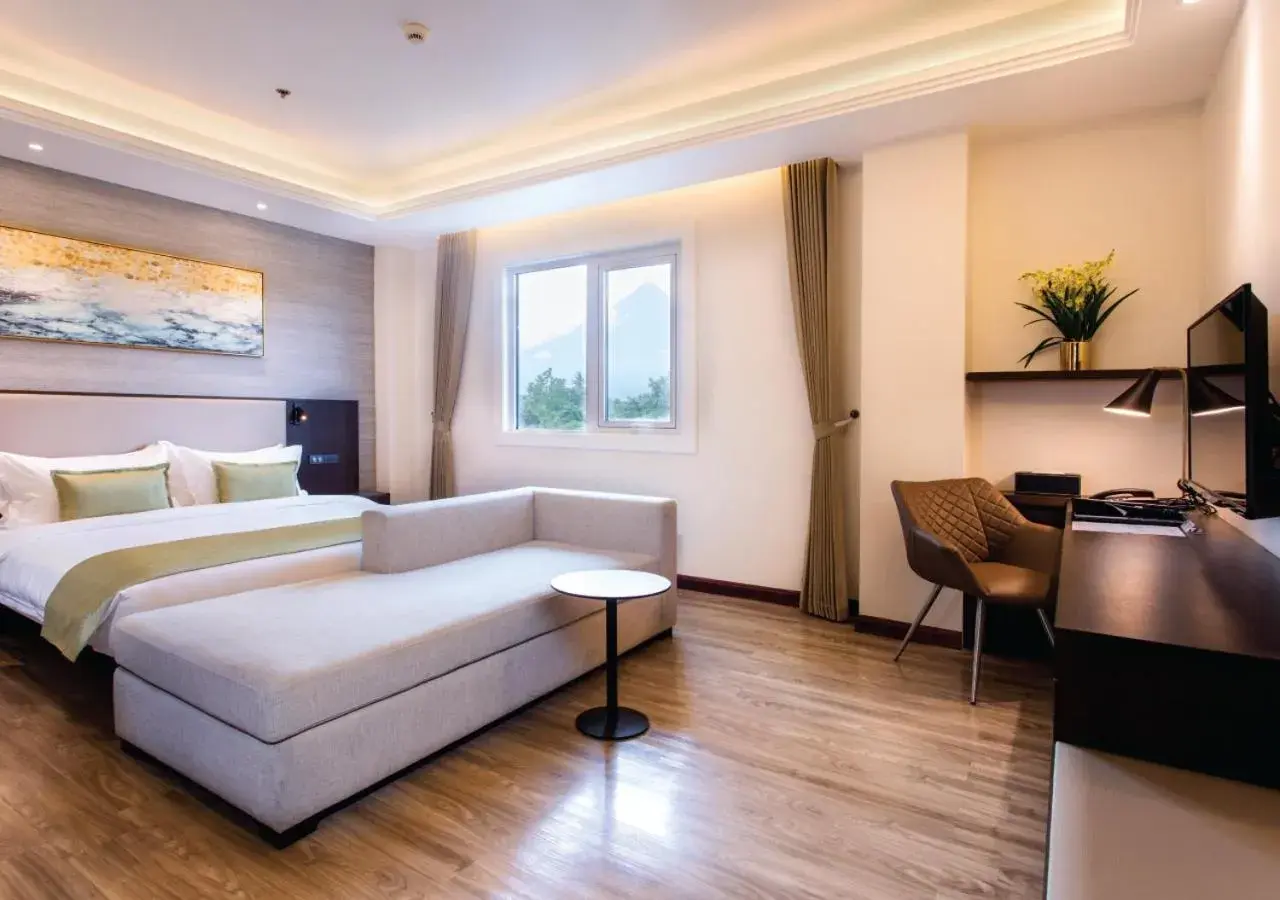 Bed in The Marison Hotel Bed in The Marison Hotel