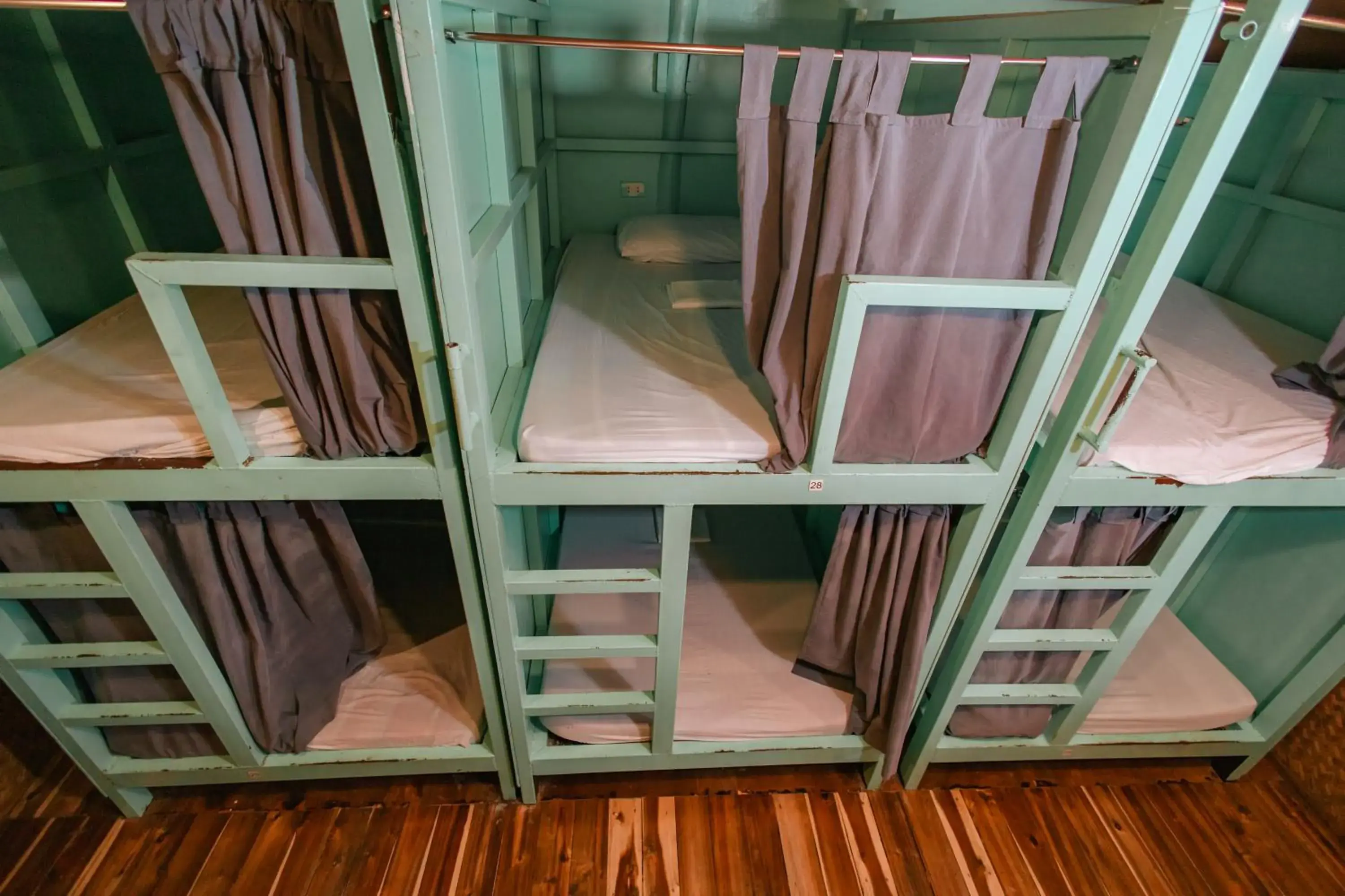 Bed in Mad Monkey Hostel Nacpan Beach Bed in Mad Monkey Hostel Nacpan Beach