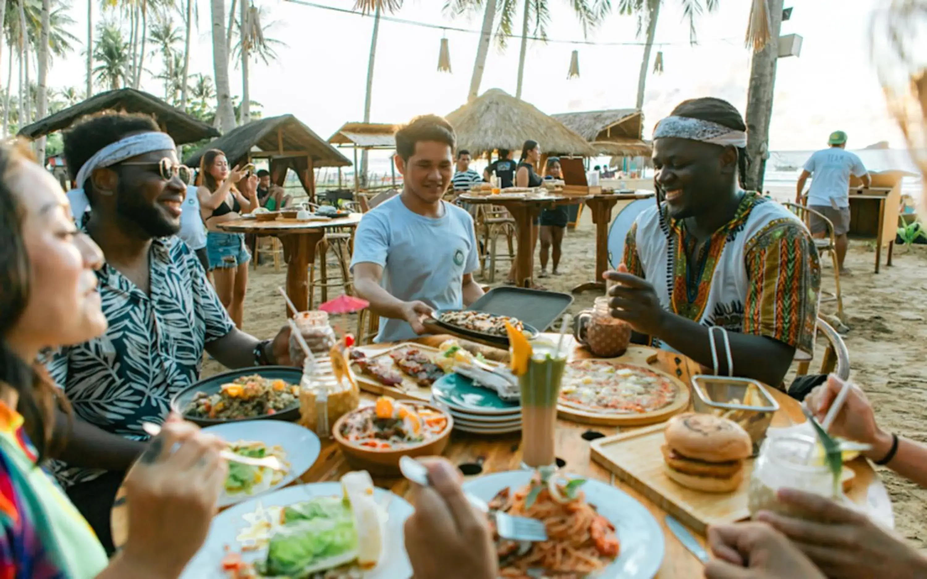 Restaurant/places to eat in Mad Monkey Hostel Nacpan Beach Restaurant/places to eat in Mad Monkey Hostel Nacpan Beach