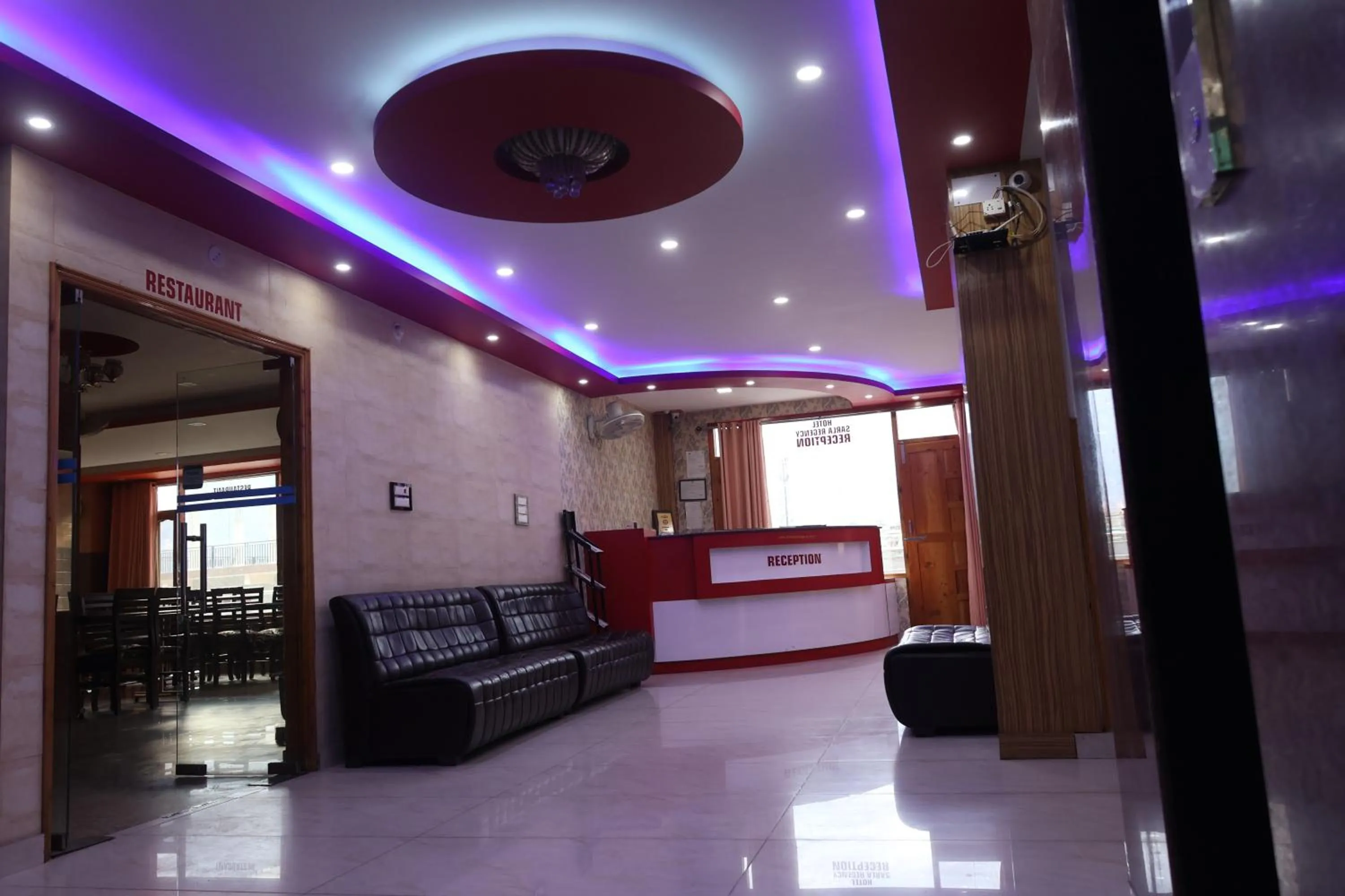 Lobby or reception in Hotel Sarla Regency