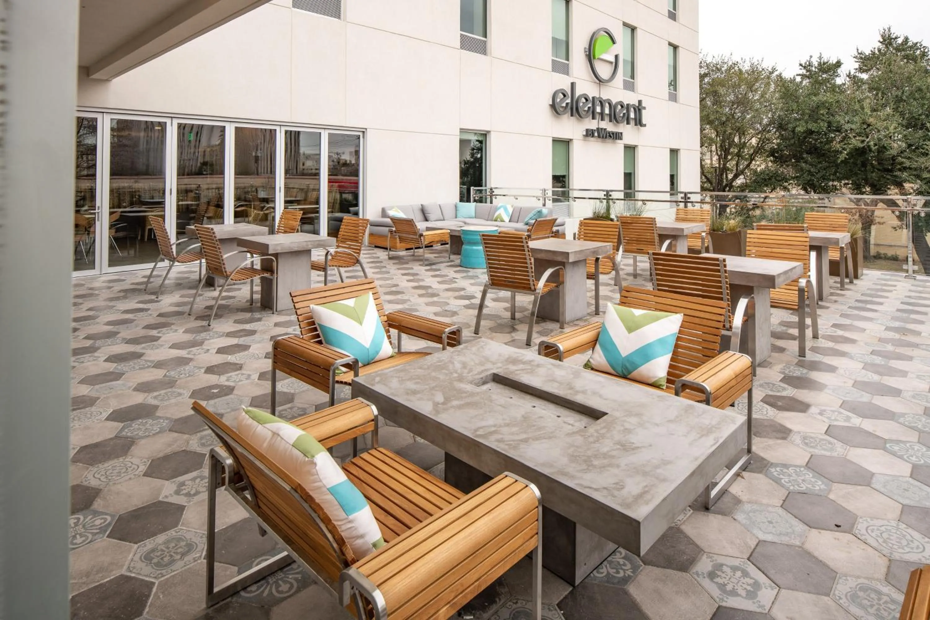 View (from property/room) in Element Dallas Downtown East