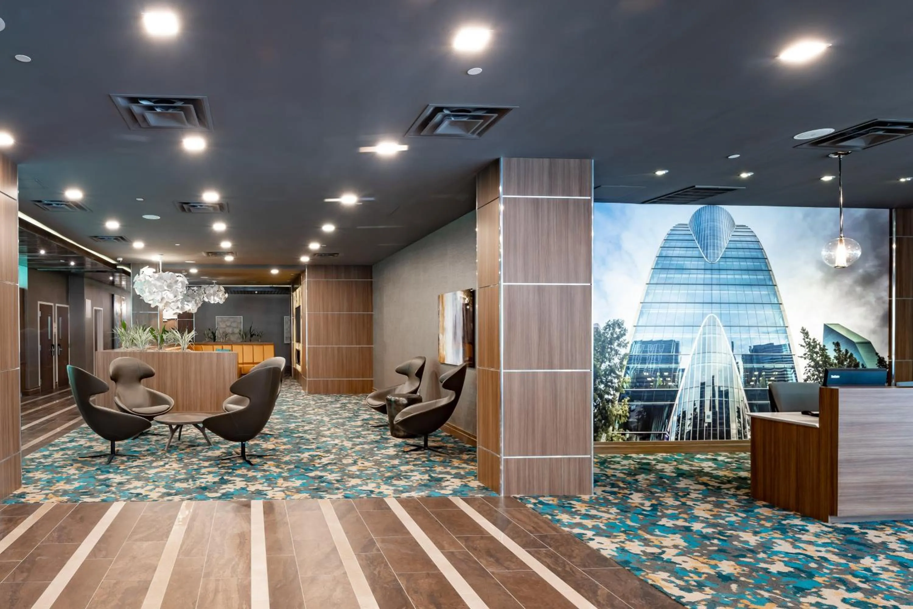 Lobby or reception in Element Dallas Downtown East