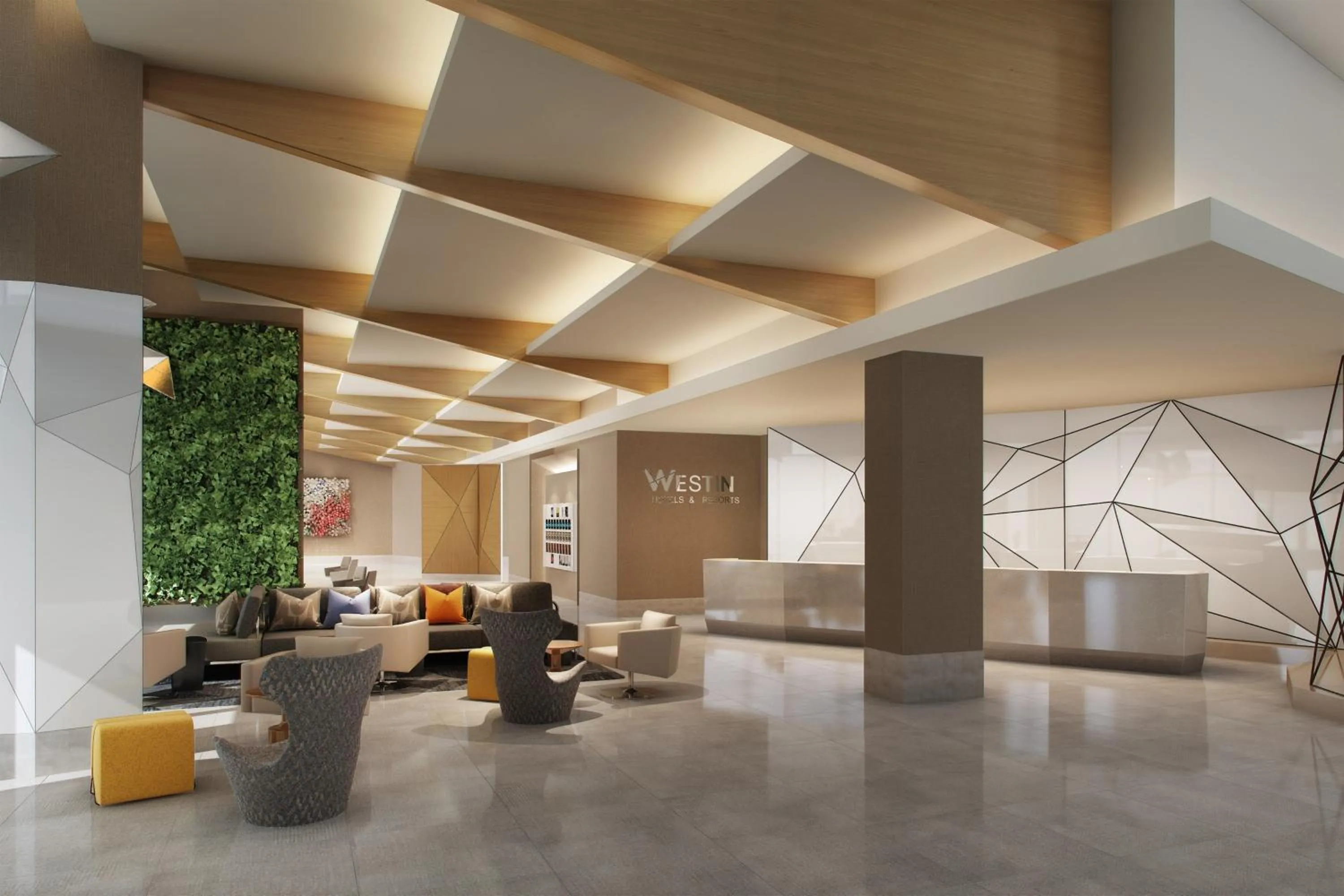 Lobby or reception in The Westin Irving Convention Center at Las Colinas