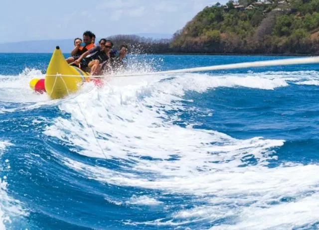 Canoeing in Tanjung Sari Inn