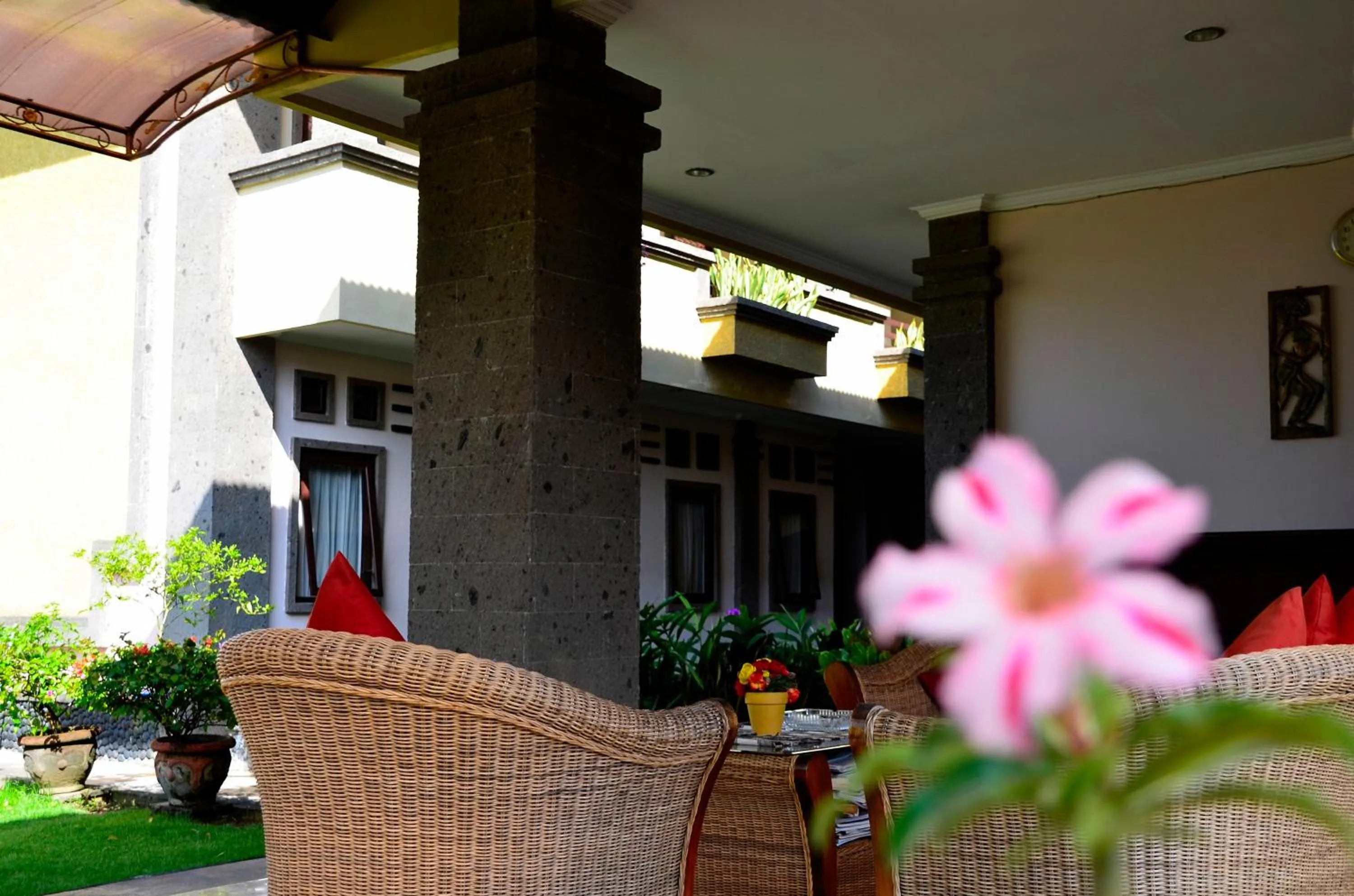 Patio in Tanjung Sari Inn