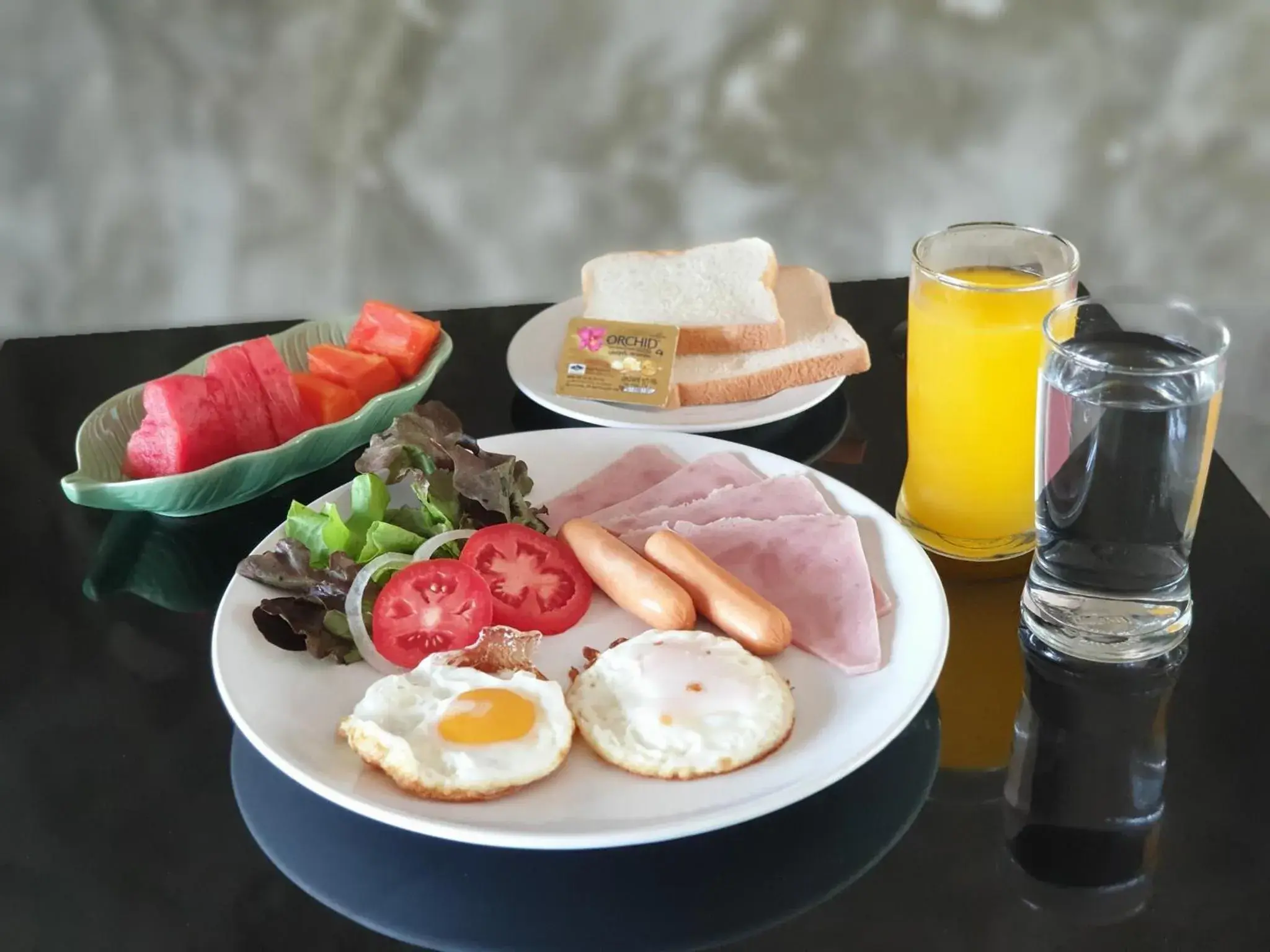 Breakfast in Chiang Klong Riverside Resort Breakfast in Chiang Klong Riverside Resort