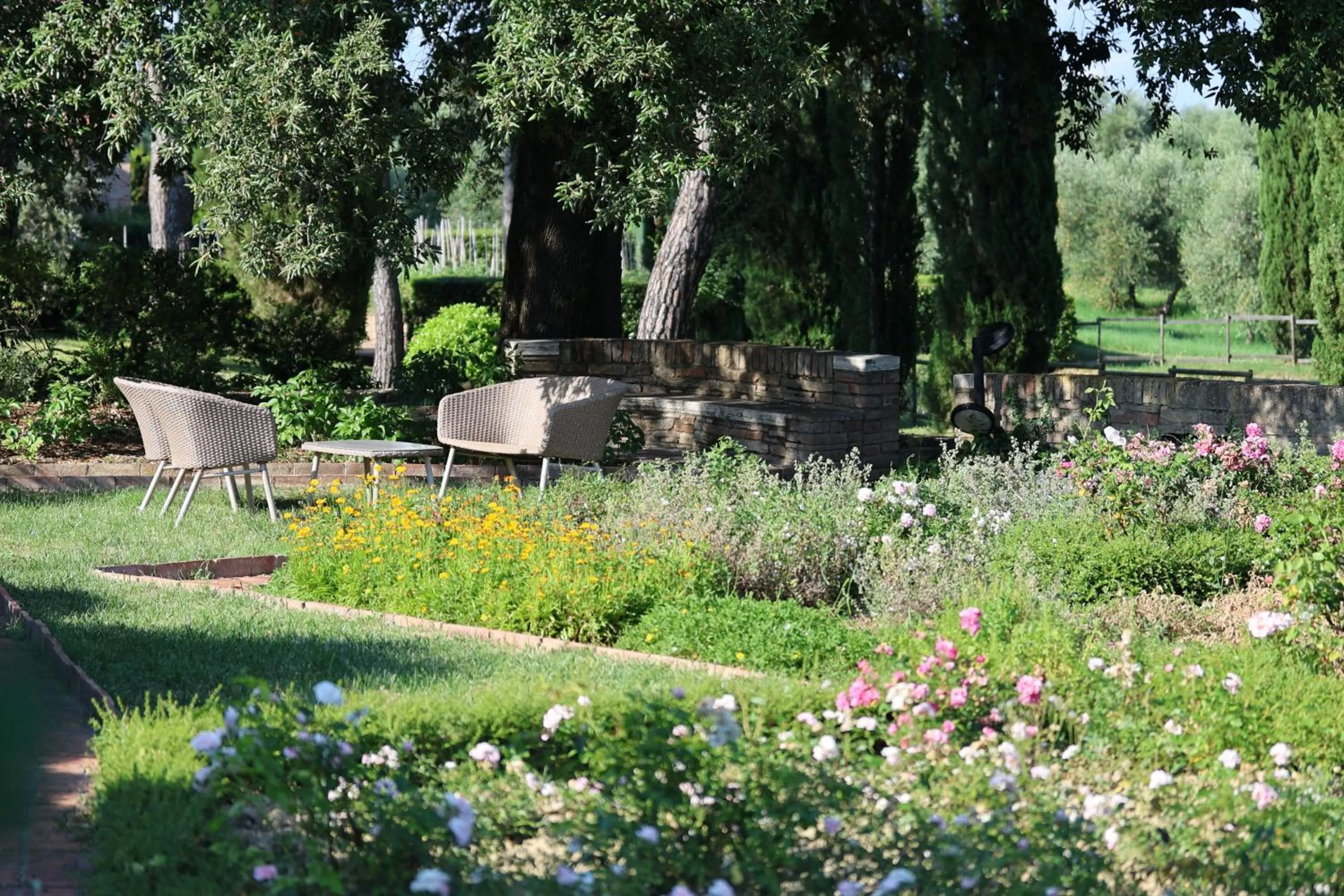 Natural landscape in Ca' Bianca Tuscany Relais