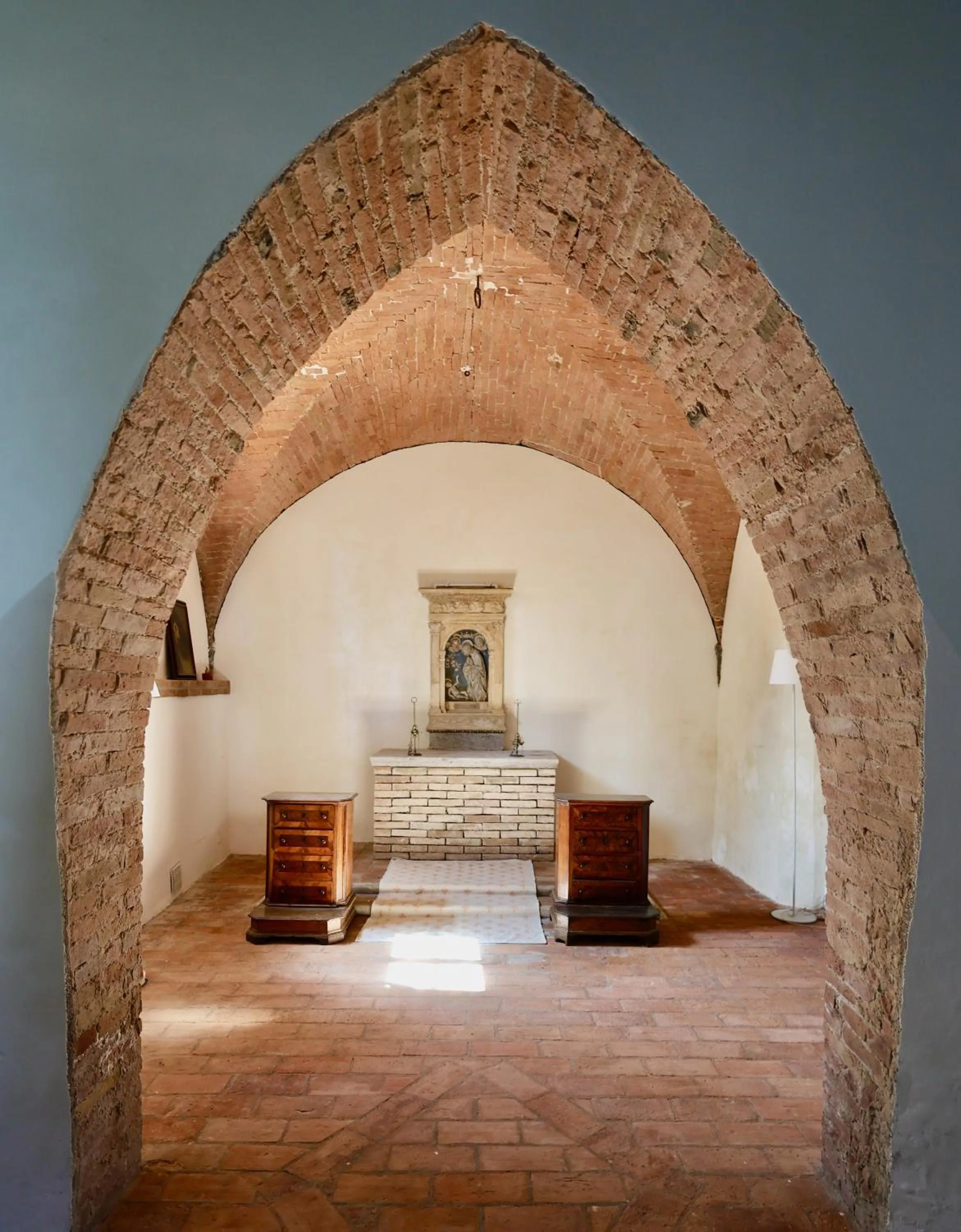 Seating area in Ca' Bianca Tuscany Relais