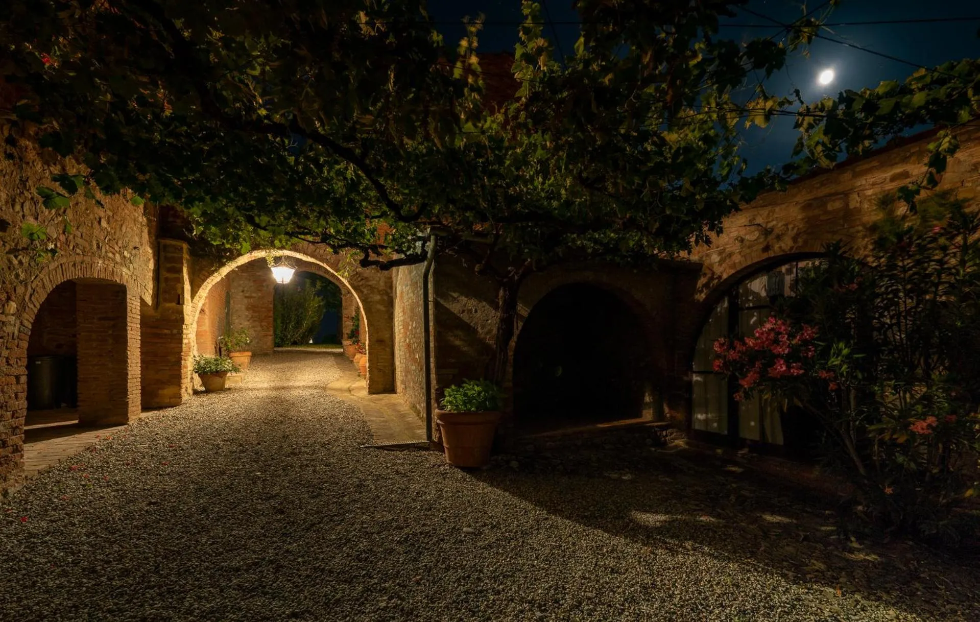 Landmark view in Ca' Bianca Tuscany Relais