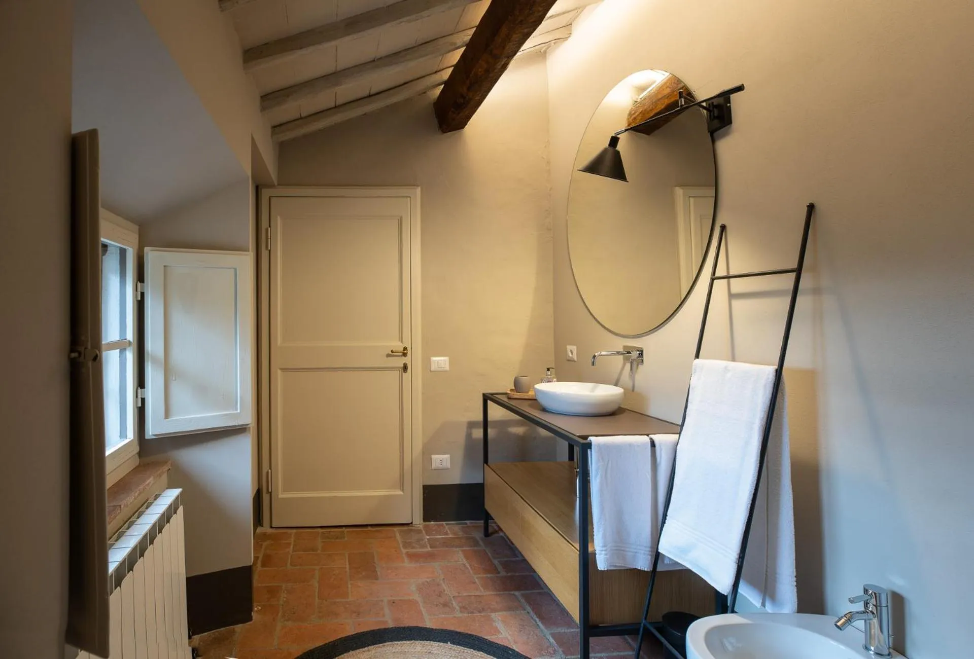 Toilet in Ca' Bianca Tuscany Relais