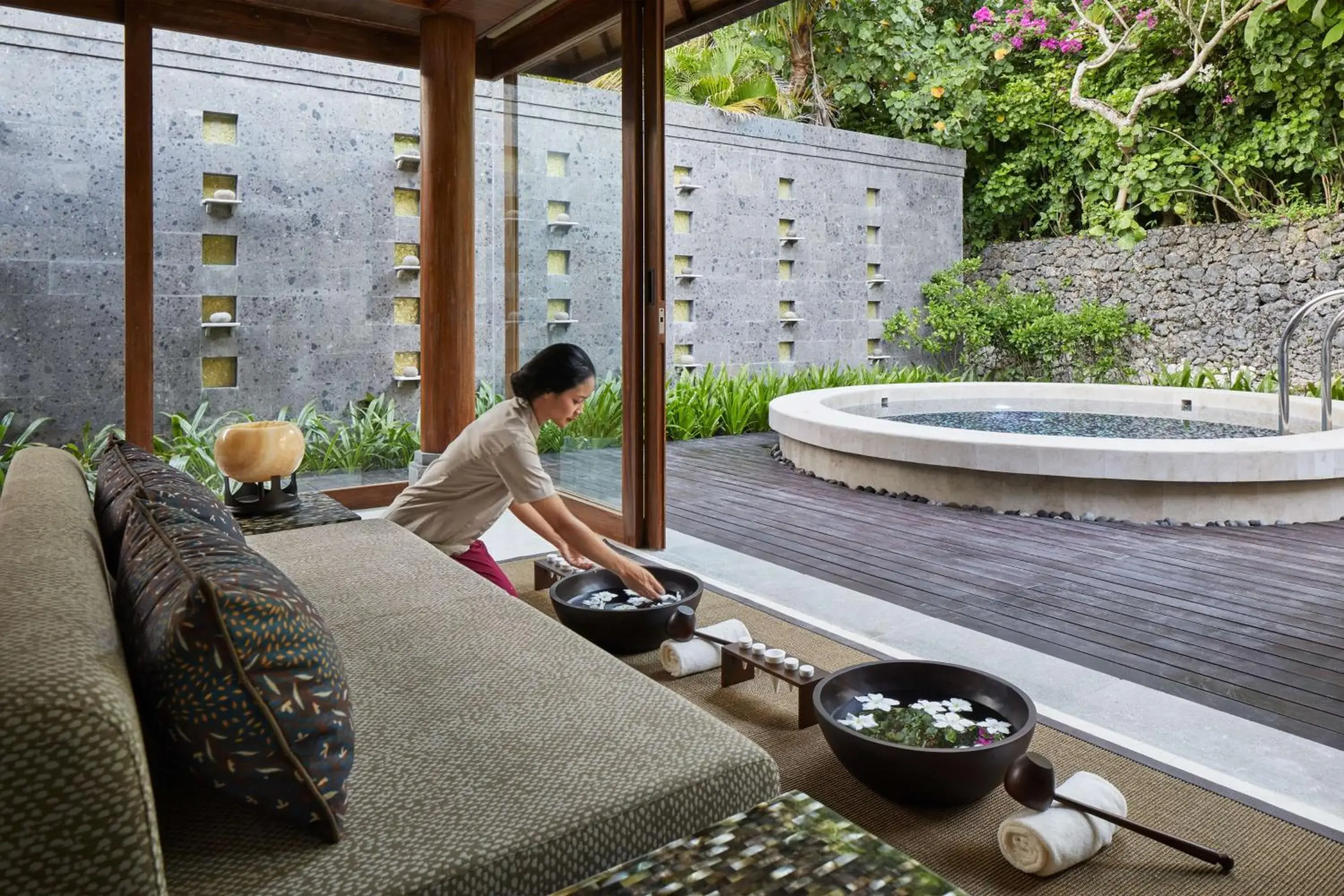 Spa and wellness centre/facilities in Hyatt Regency Bali Spa and wellness centre/facilities in Hyatt Regency Bali