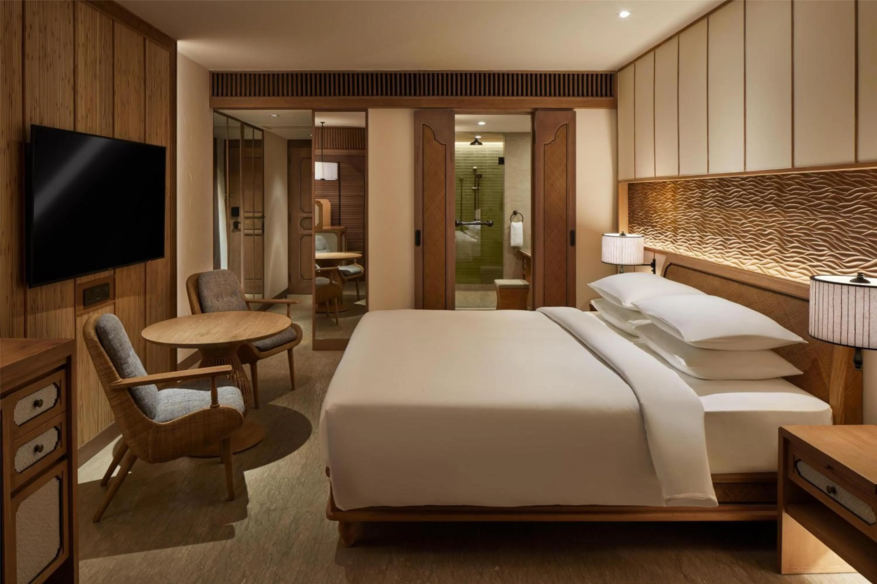 Bedroom, Bed in Hyatt Regency Bali