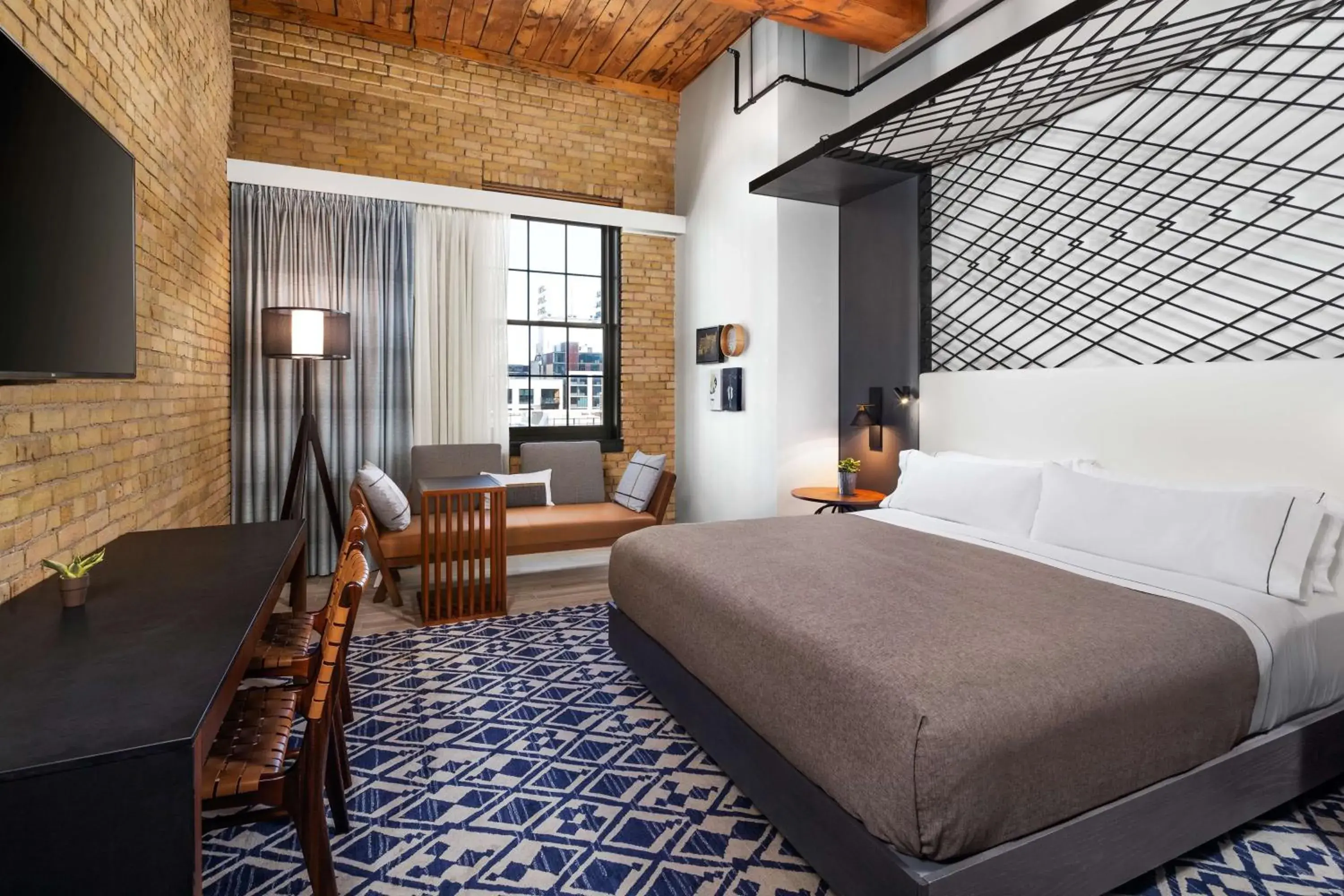 Deluxe King Room in Canopy by Hilton Minneapolis Mill District Deluxe King Room in Canopy by Hilton Minneapolis Mill District