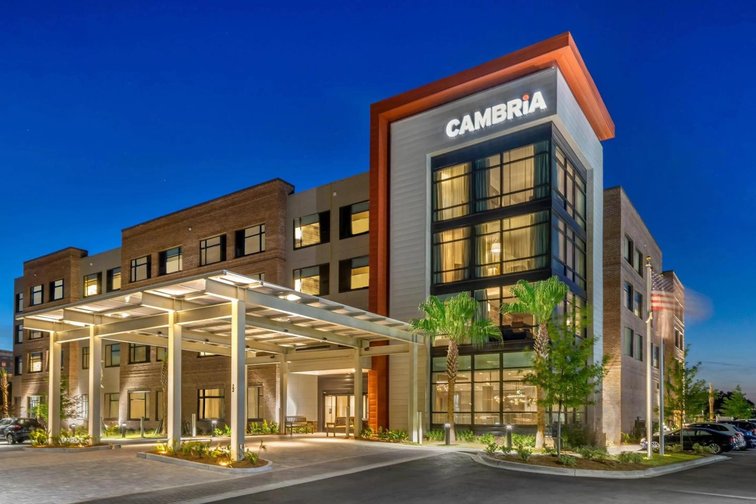 Property building in Cambria Hotel Charleston Riverview