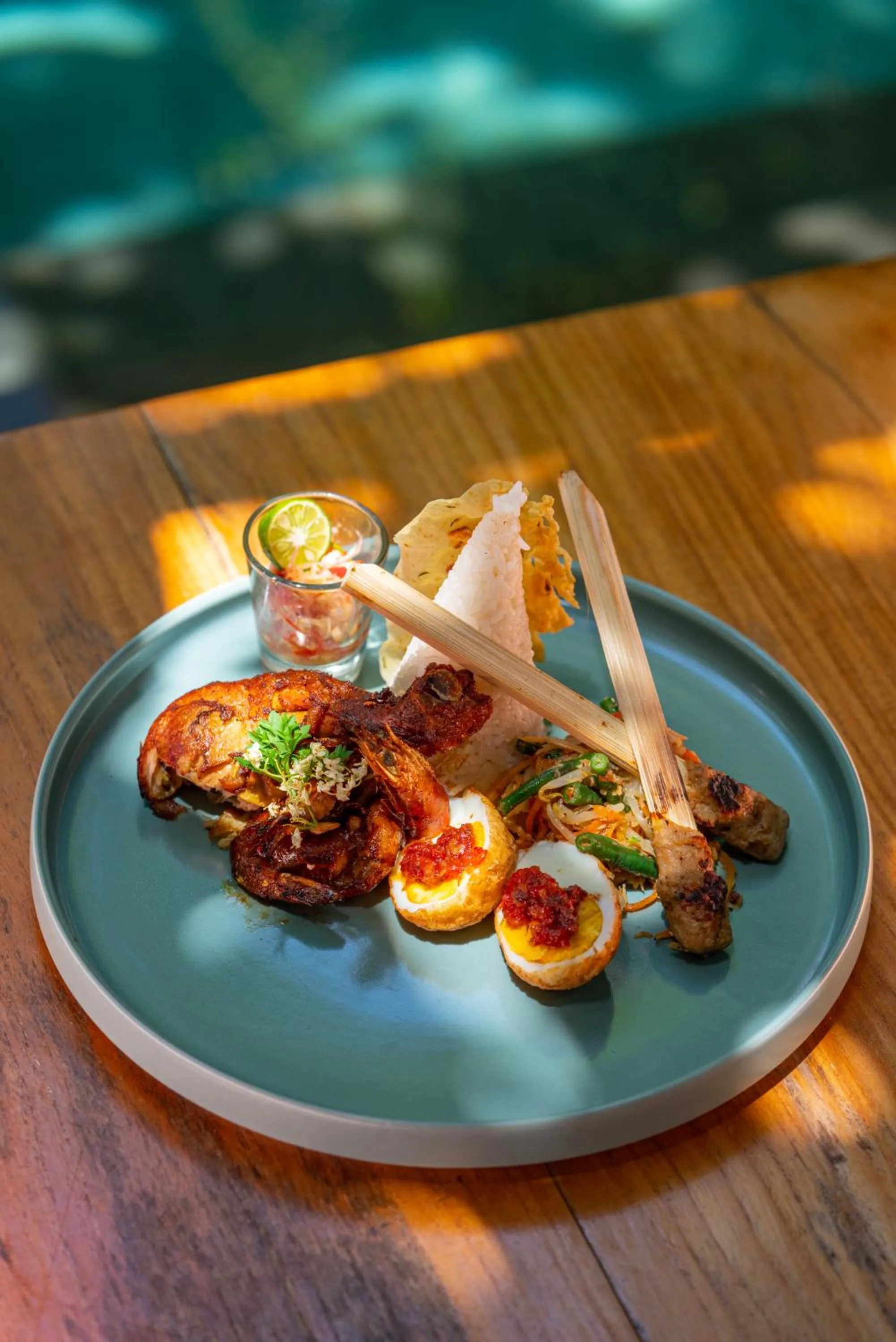 Food and drinks in The Kemilau Hotel & Villa Canggu Bali