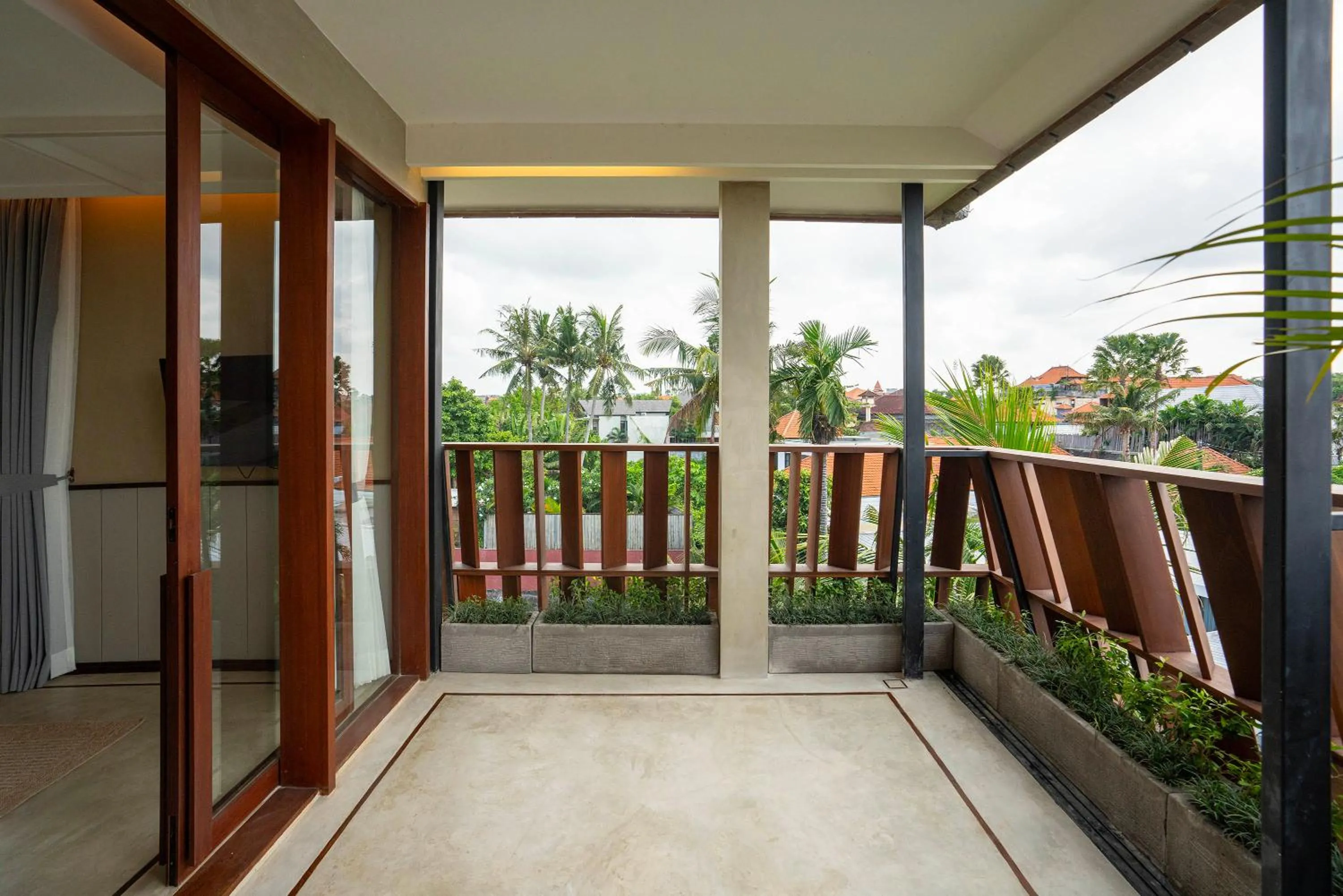 Balcony/Terrace in The Kemilau Hotel & Villa Canggu Bali