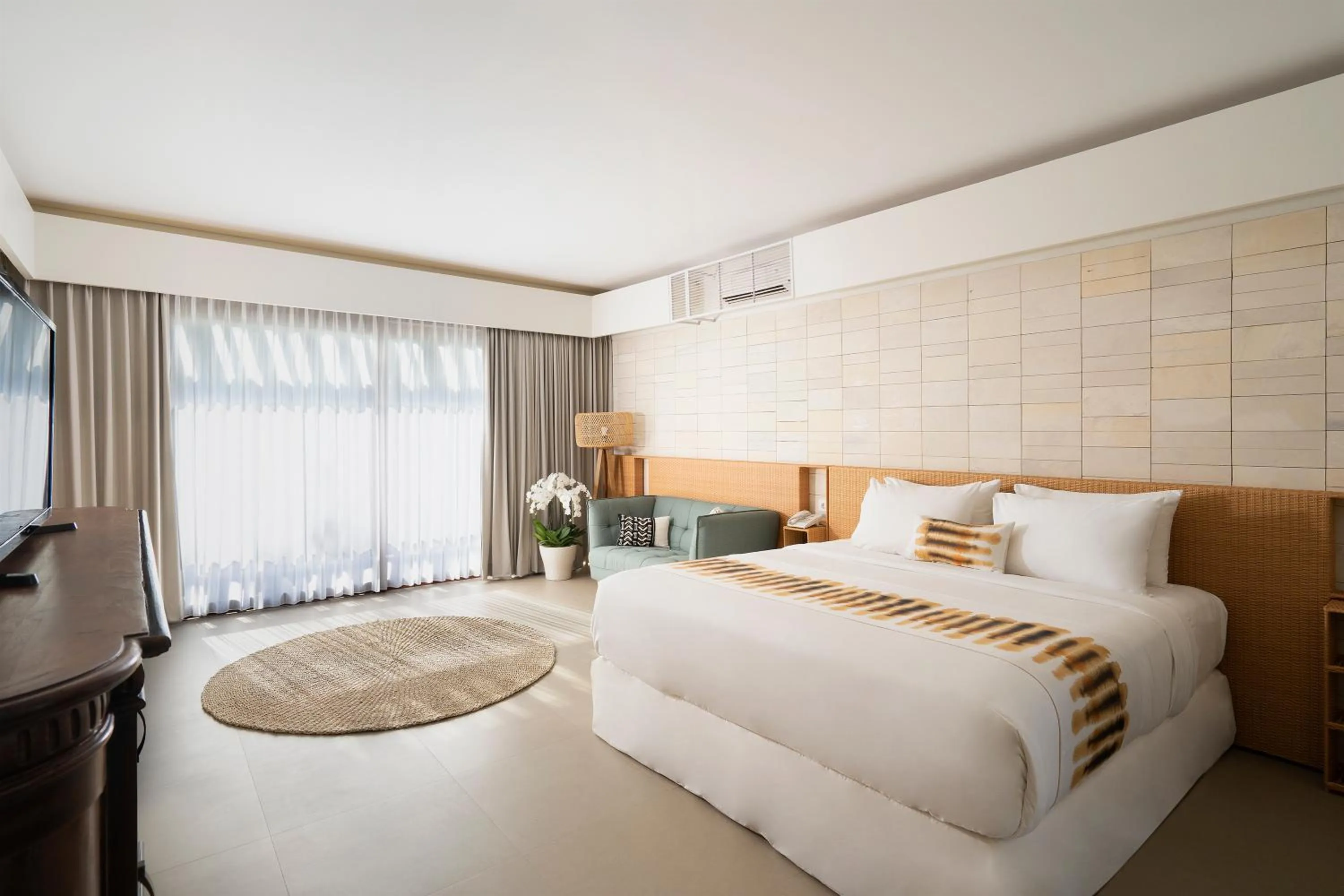 Bed in The Kemilau Hotel & Villa Canggu Bali