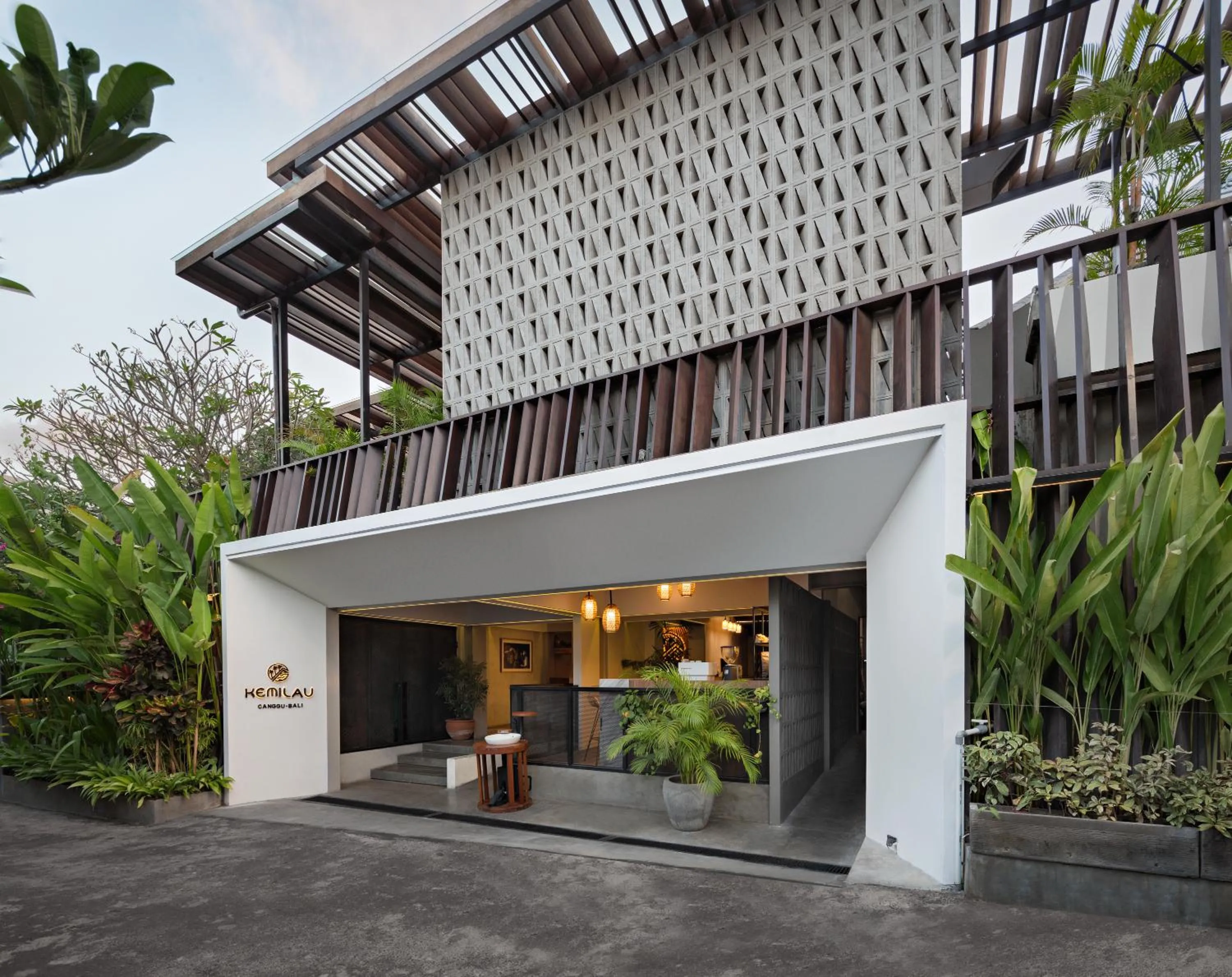 Lobby or reception in The Kemilau Hotel & Villa Canggu Bali