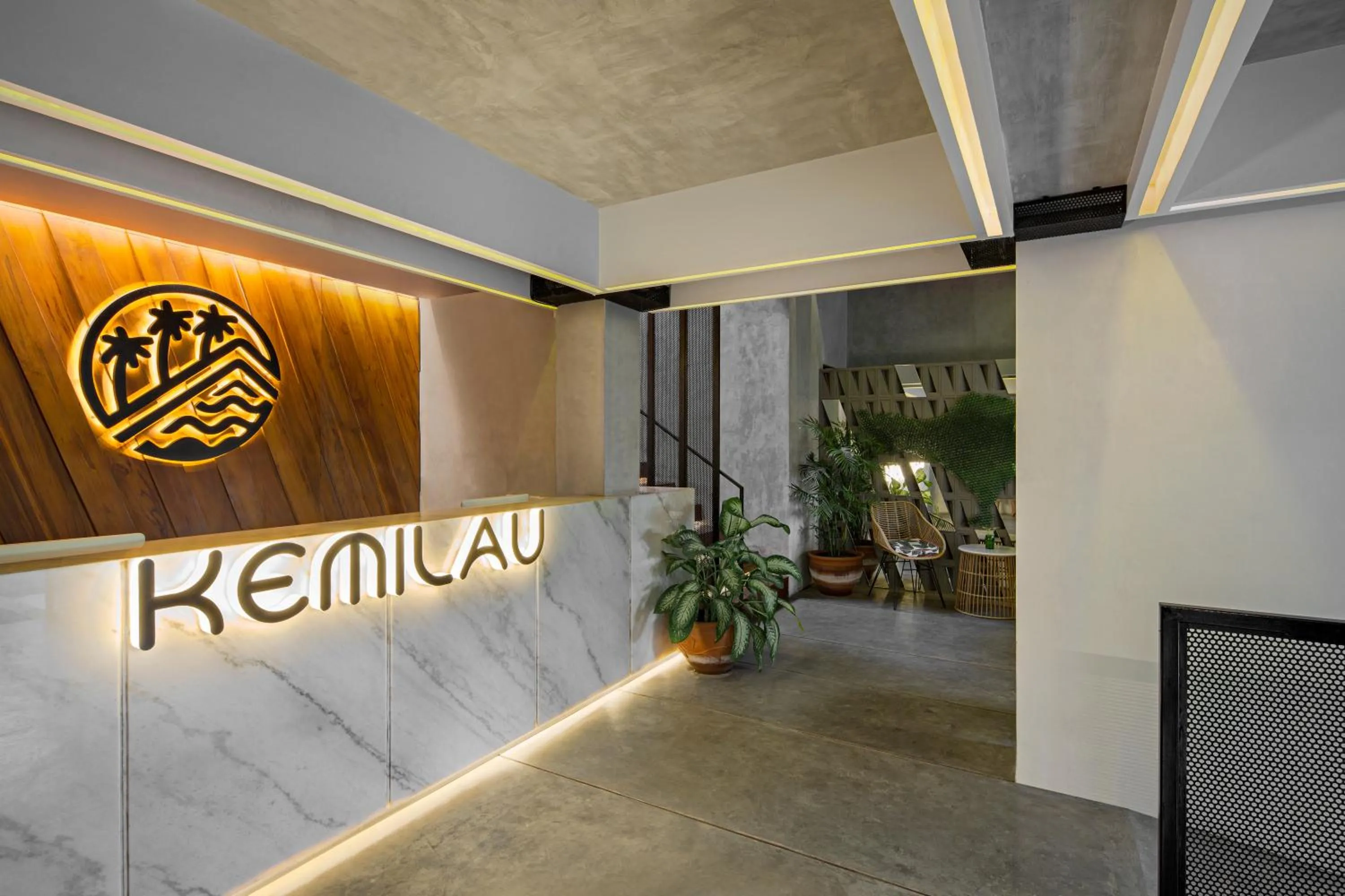 Lobby or reception in The Kemilau Hotel & Villa Canggu Bali