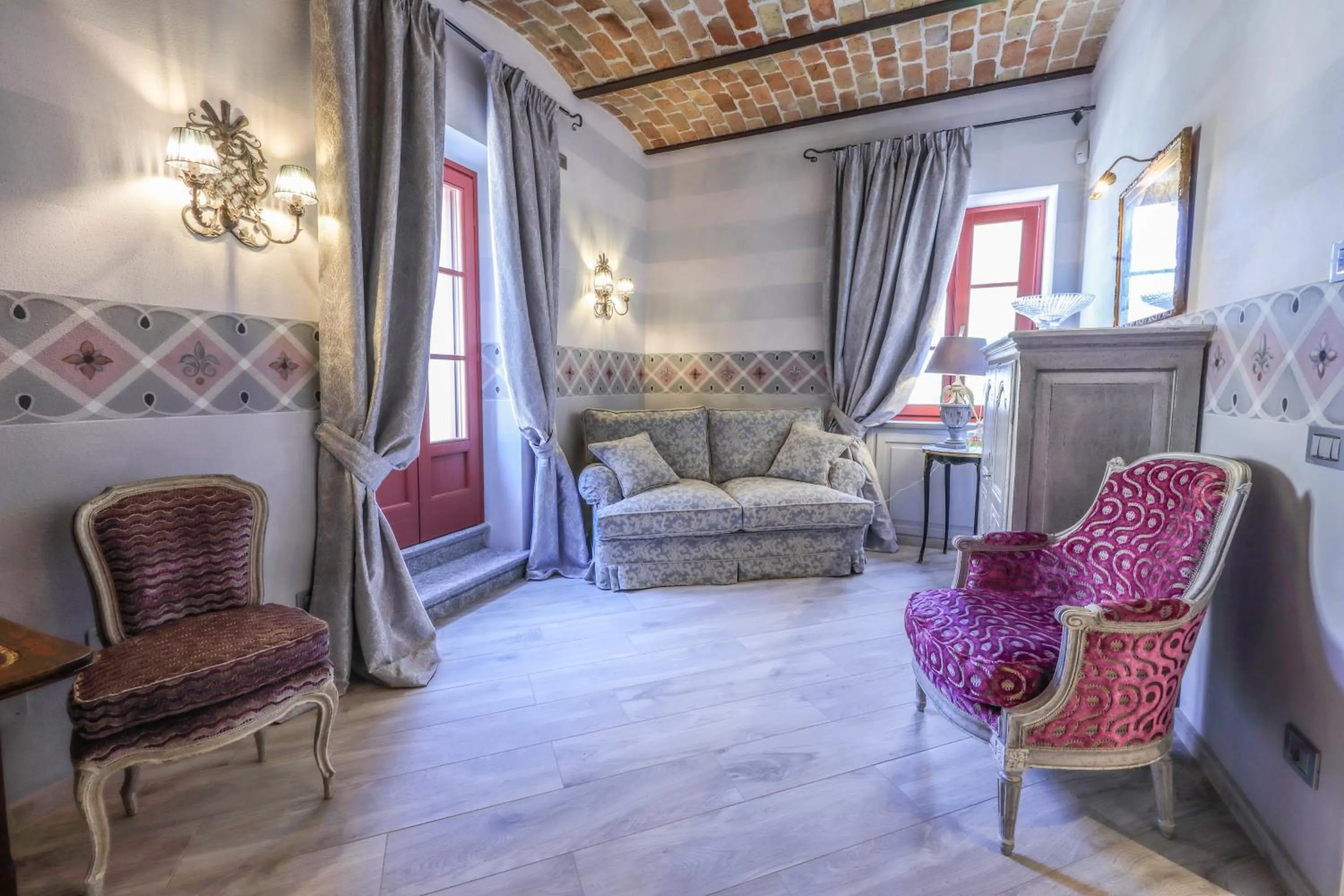 Living room in Relais Villa Prato