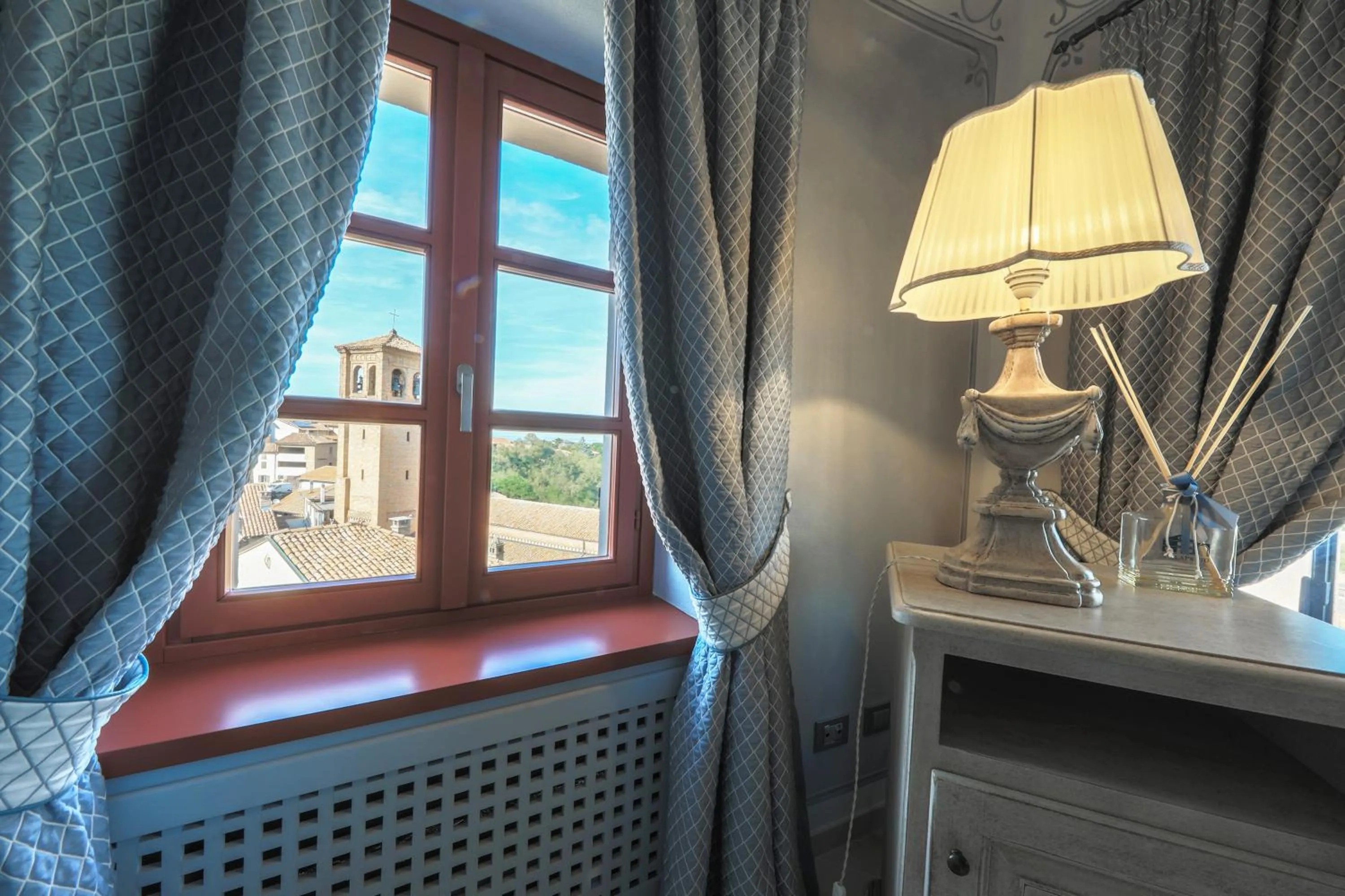 Decorative detail in Relais Villa Prato