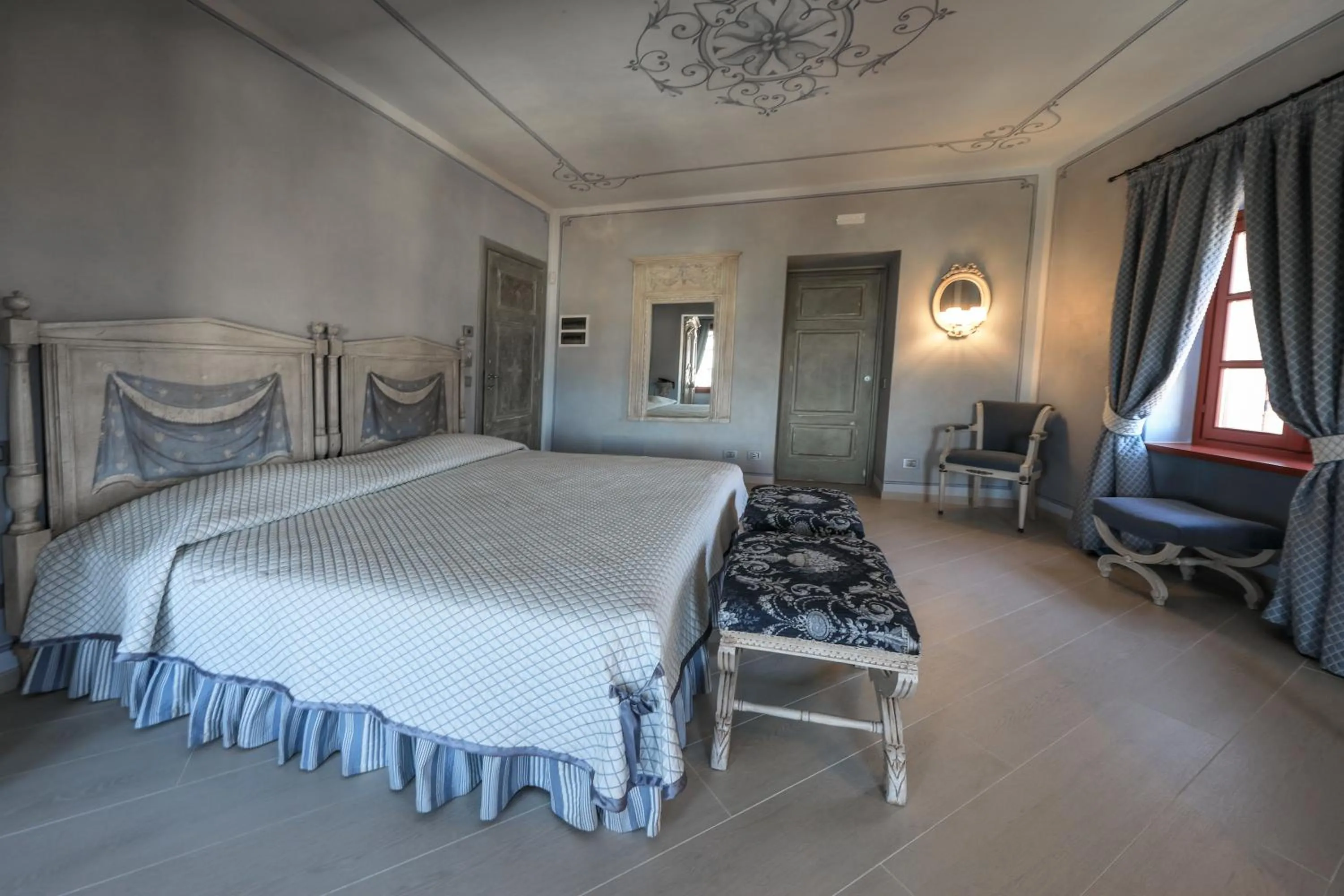 Bed in Relais Villa Prato
