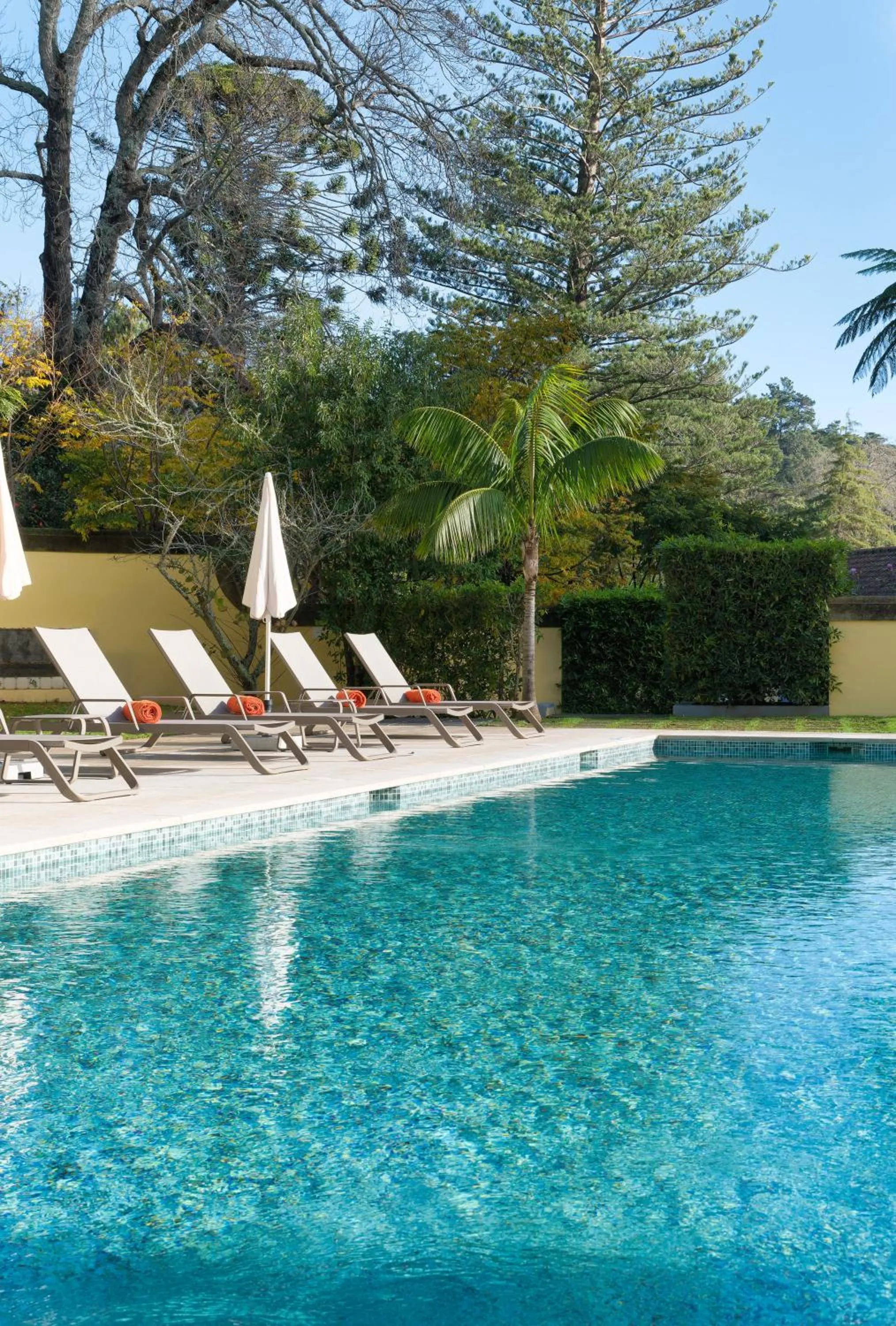 Pool view in Casa Velha do Palheiro Relais & Chateaux
