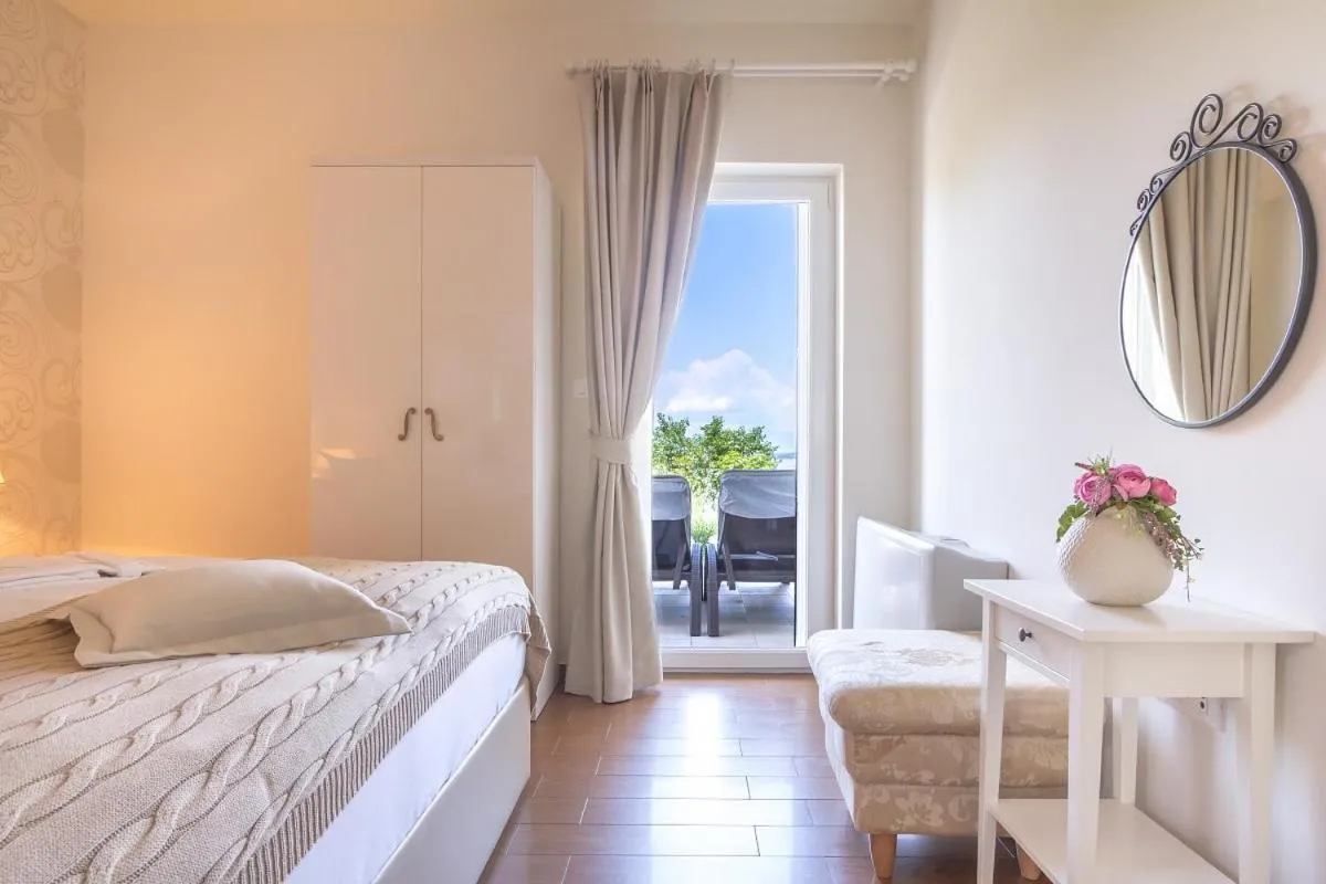 Bed in Luxury Apartments Villa Luce