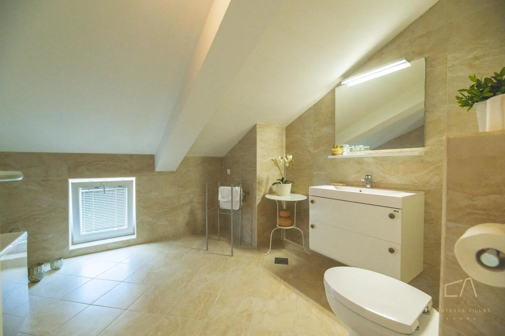 Bathroom in Luxury Apartments Villa Luce