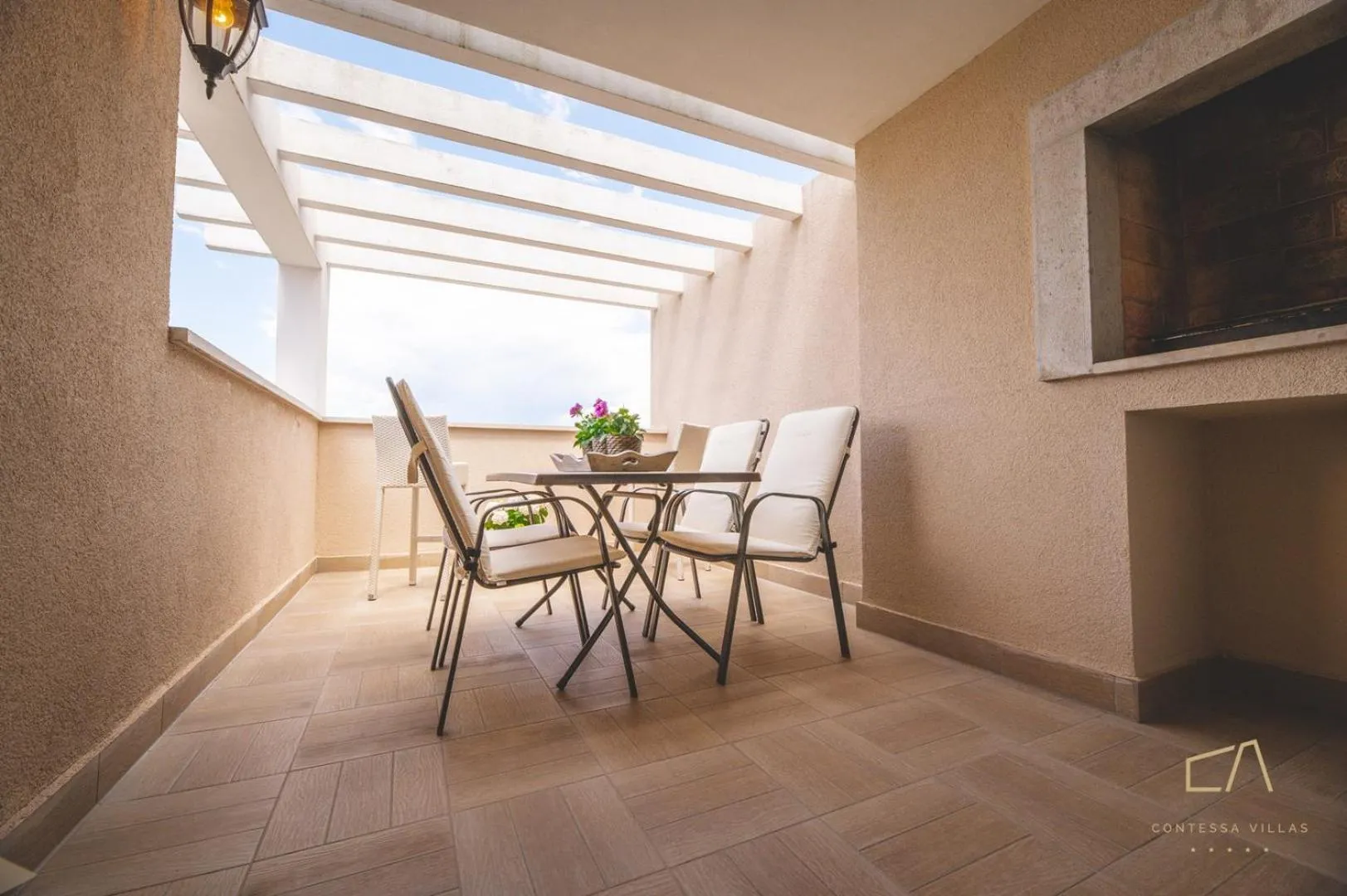 Balcony/Terrace in Luxury Apartments Villa Luce