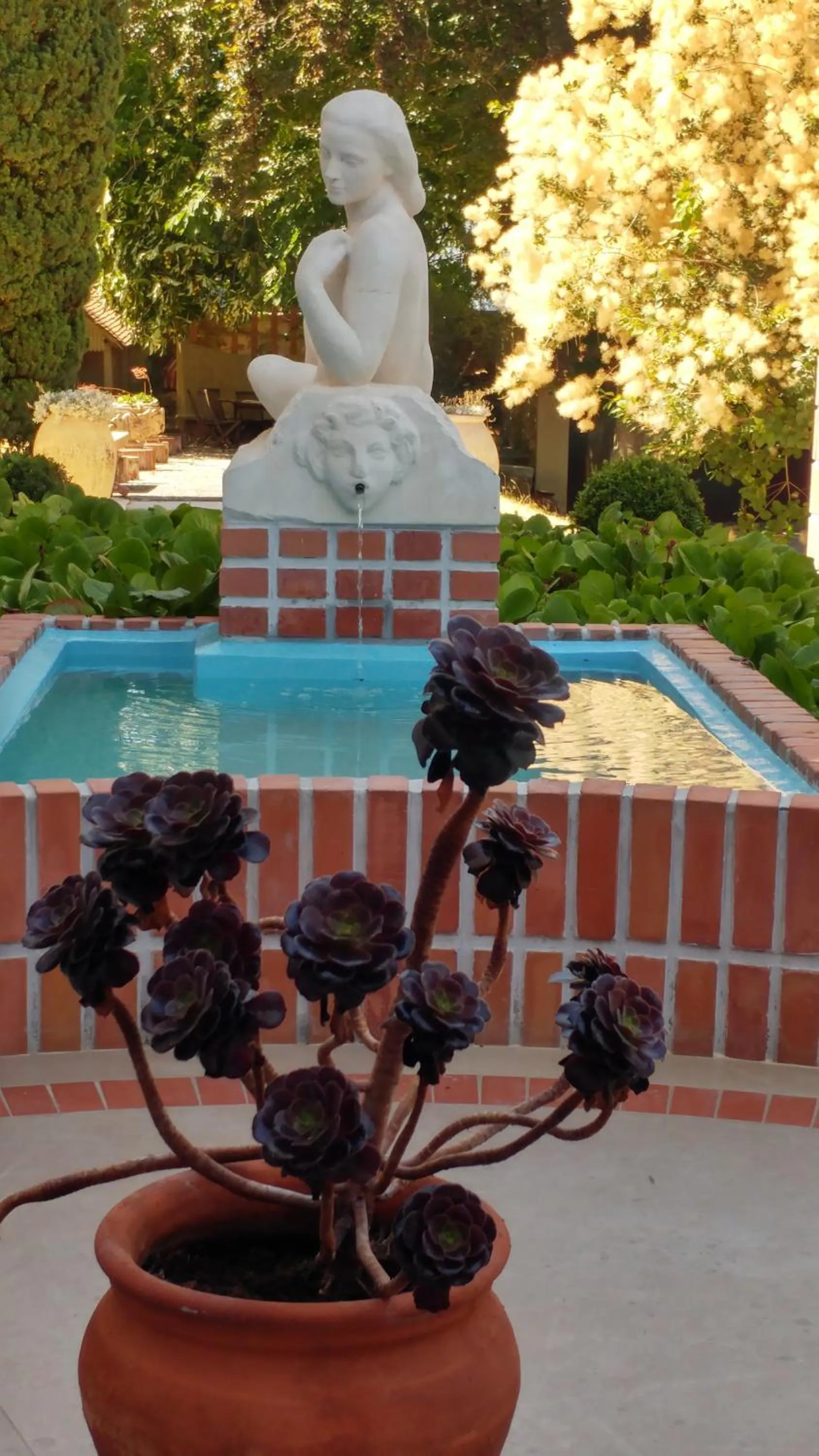 Patio in La Closerie