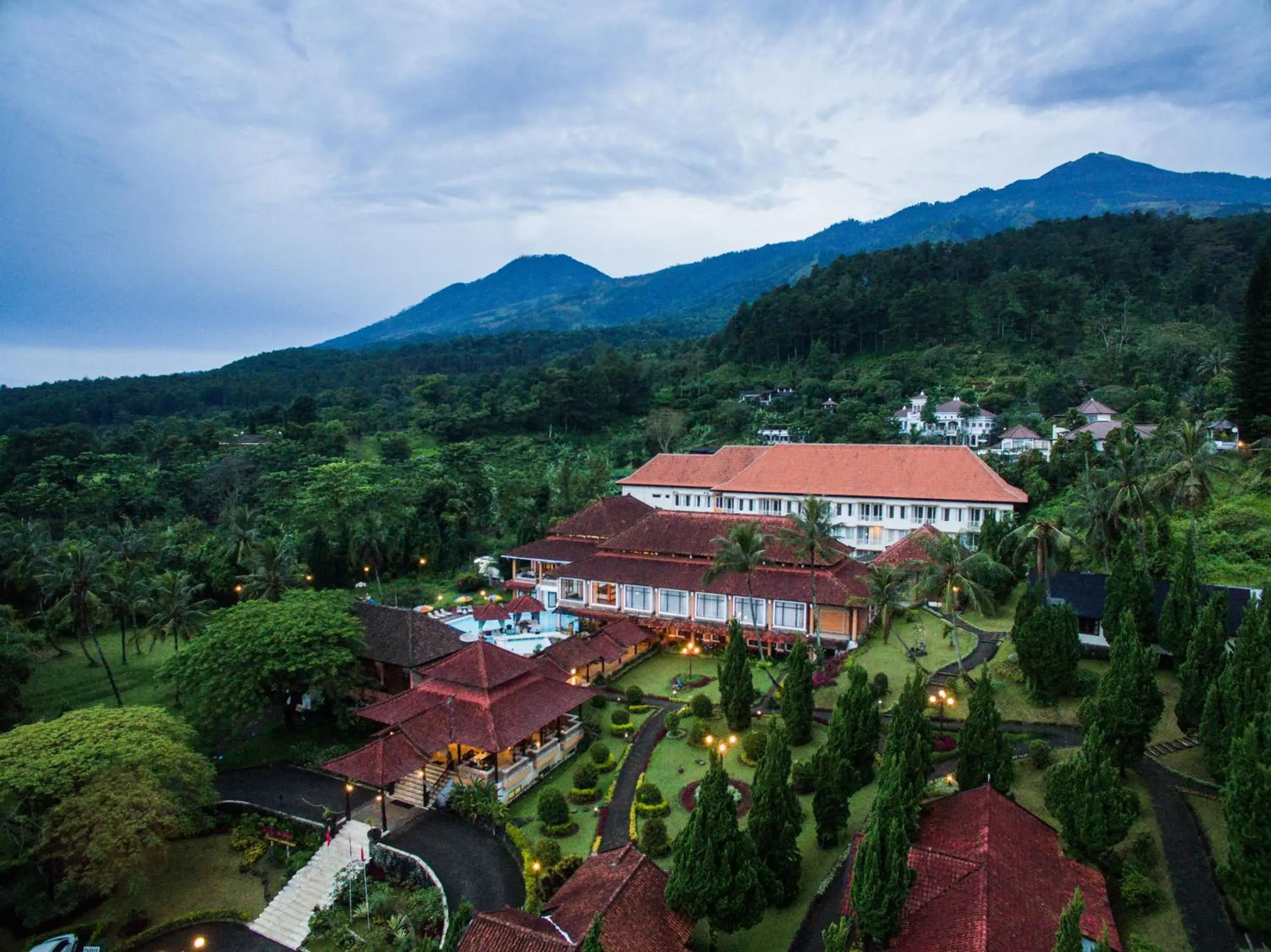 Bird's eye view in Royal Hotel and Villas Trawas Bird's eye view in Royal Hotel and Villas Trawas