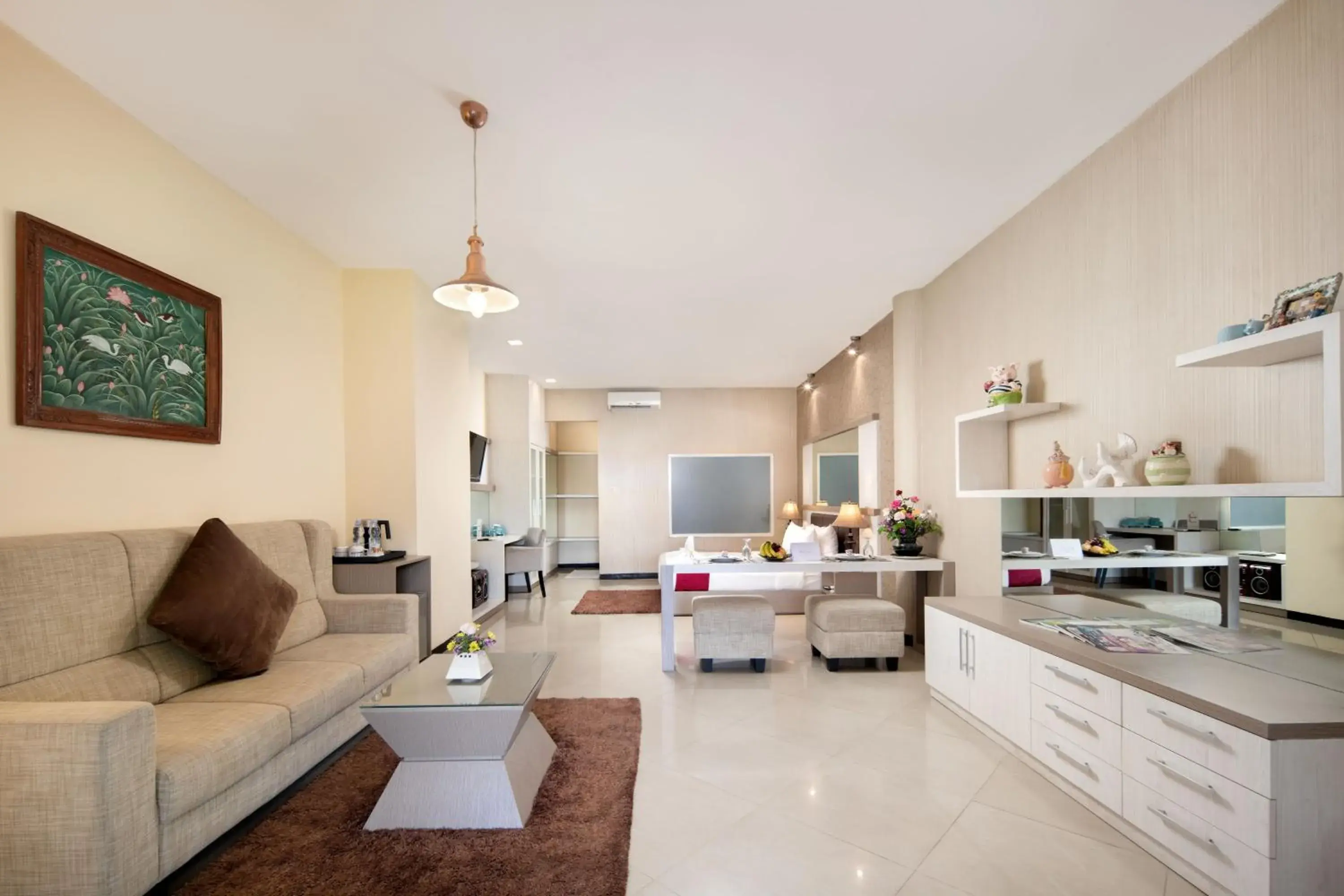 Living room in Royal Hotel and Villas Trawas Living room in Royal Hotel and Villas Trawas