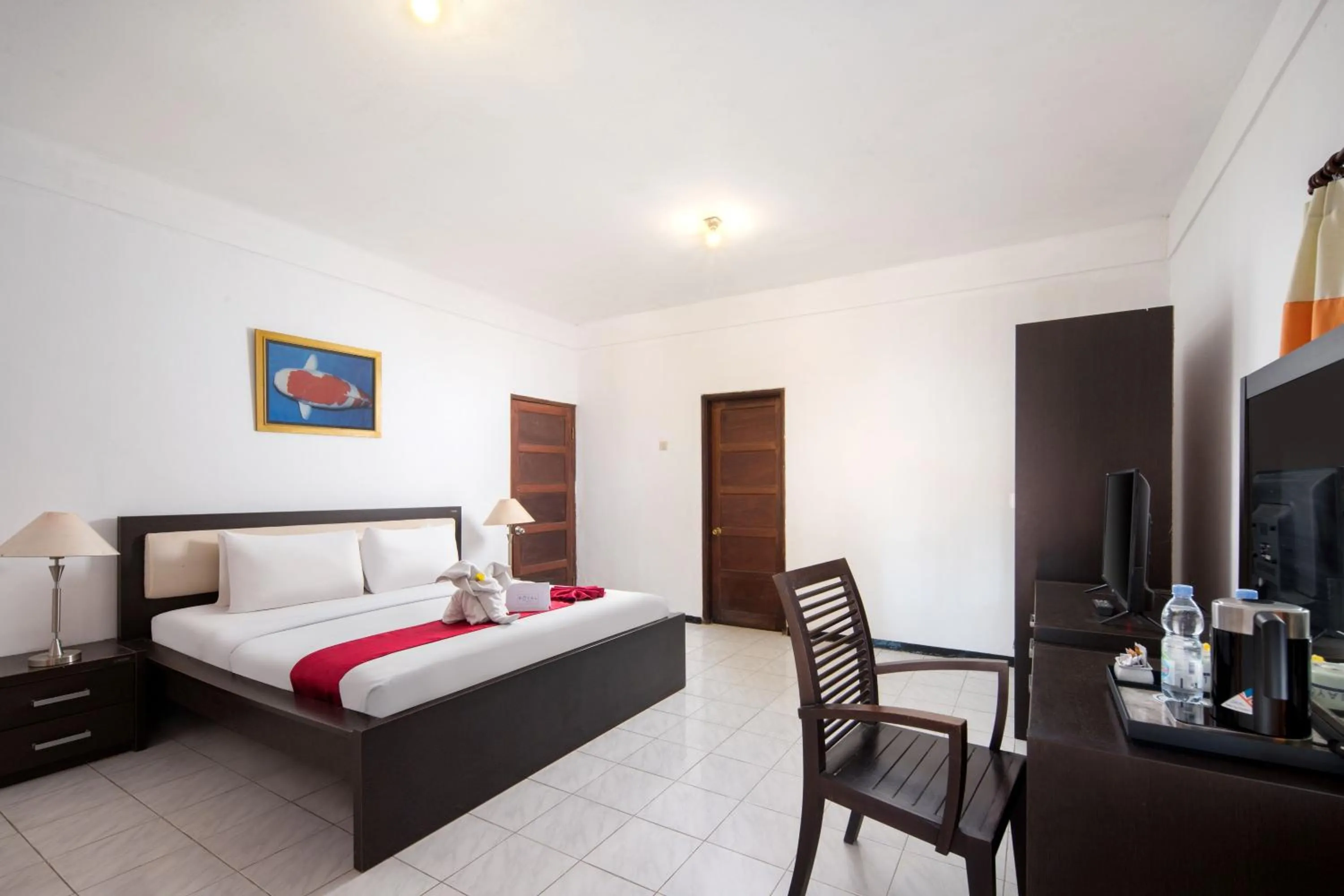 Bedroom, Bed in Royal Hotel and Villas Trawas