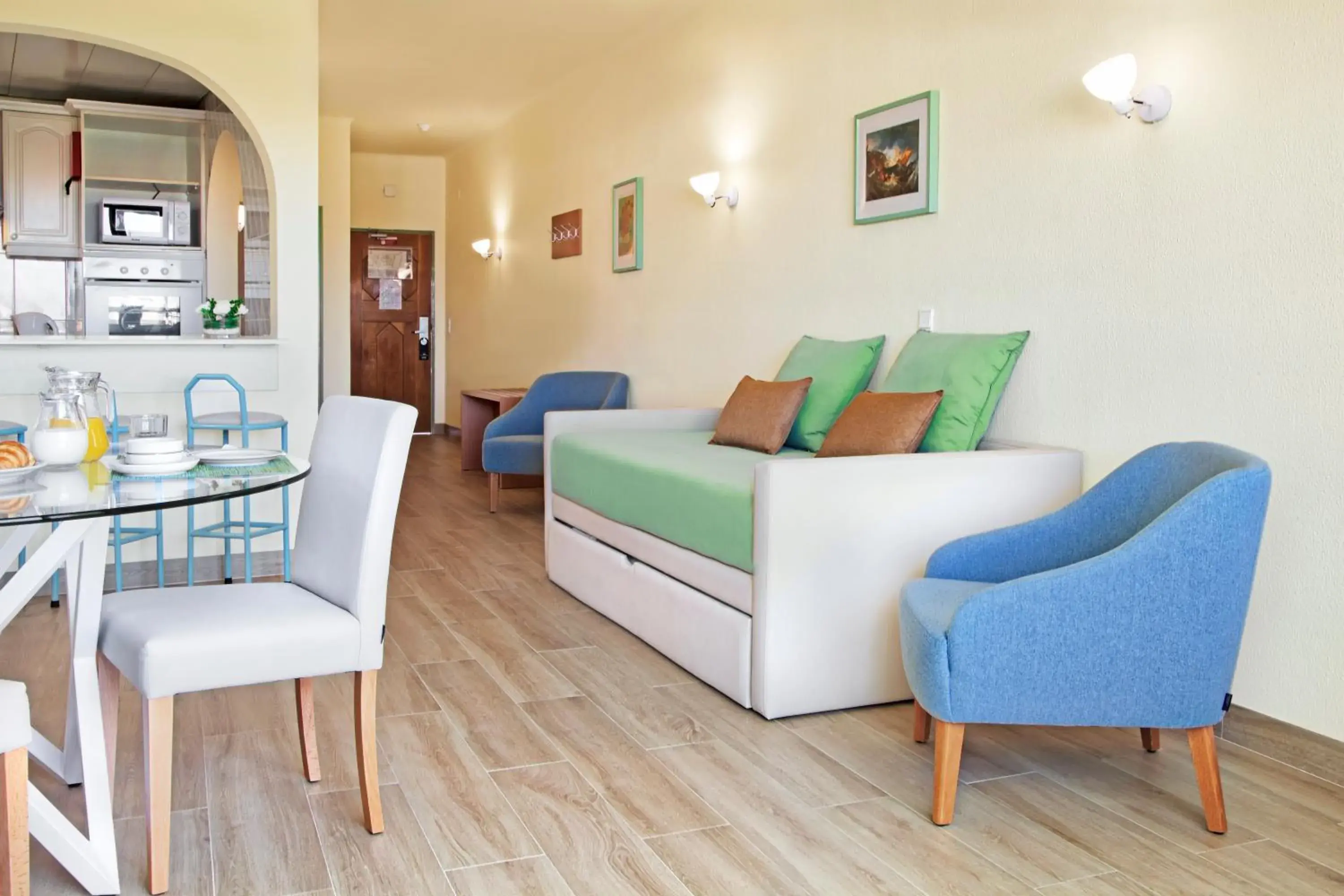 Living room in Ondamar Hotel Apartamentos Living room in Ondamar Hotel Apartamentos
