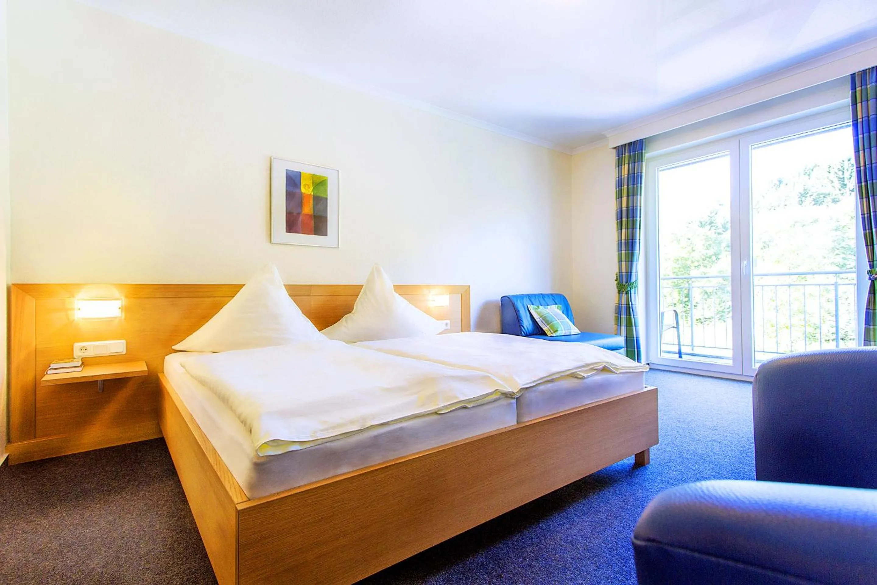 Balcony/Terrace, Bed in Dorint Parkhotel Siegen