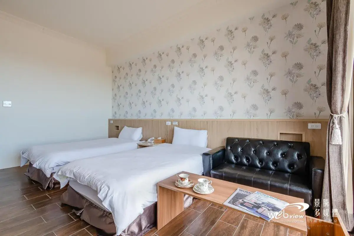 Bed in Taroko Inn Bed in Taroko Inn