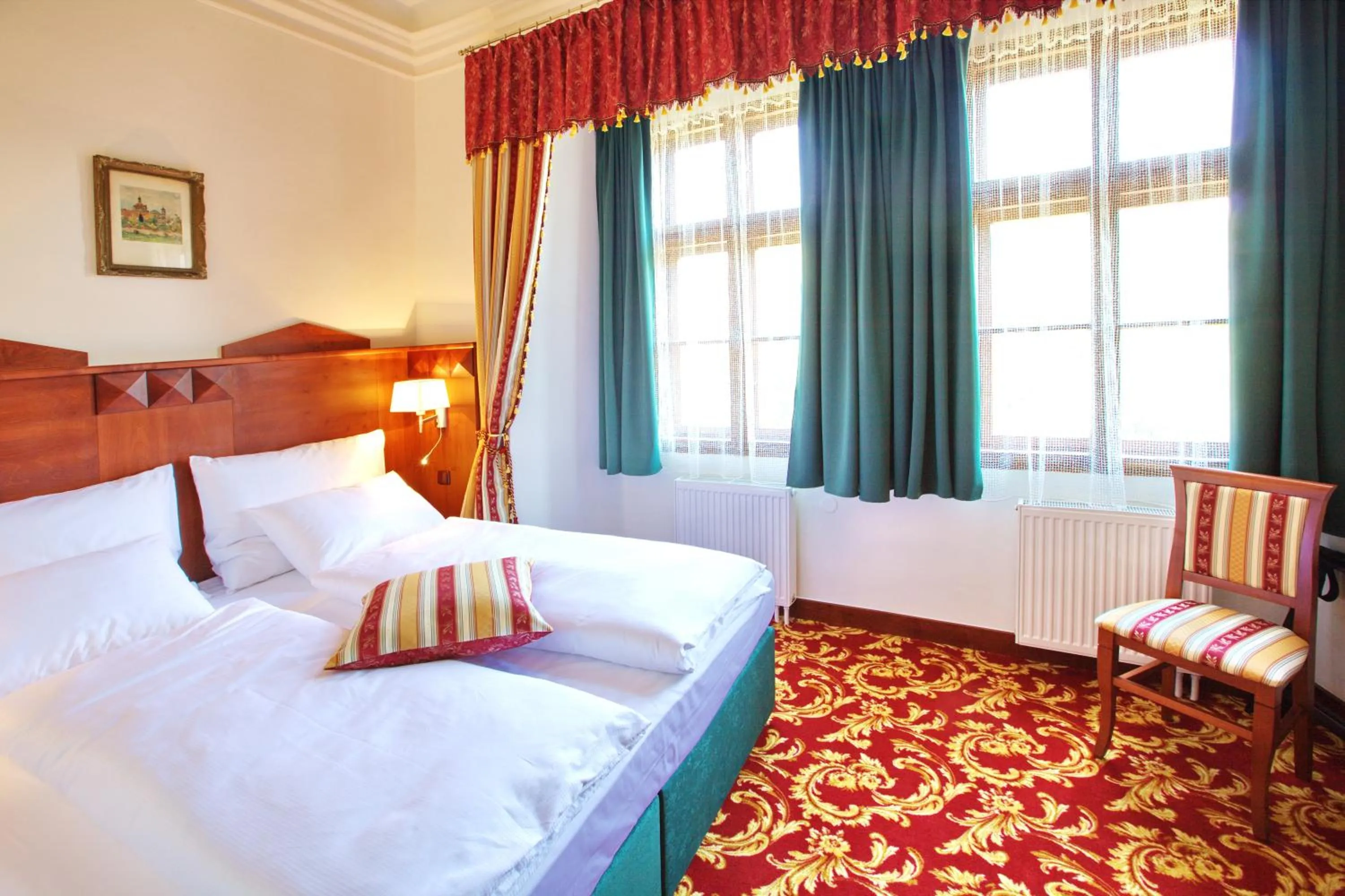 Bedroom, Bed in Hotel Fortna